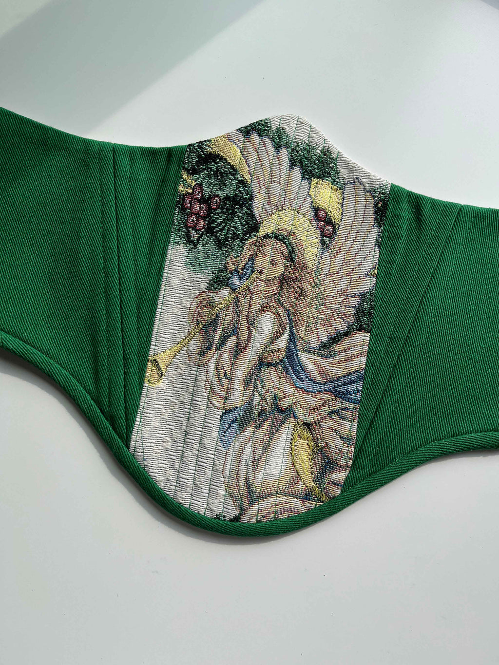 Cinturón elegante de ramillete con tapiz de ángel