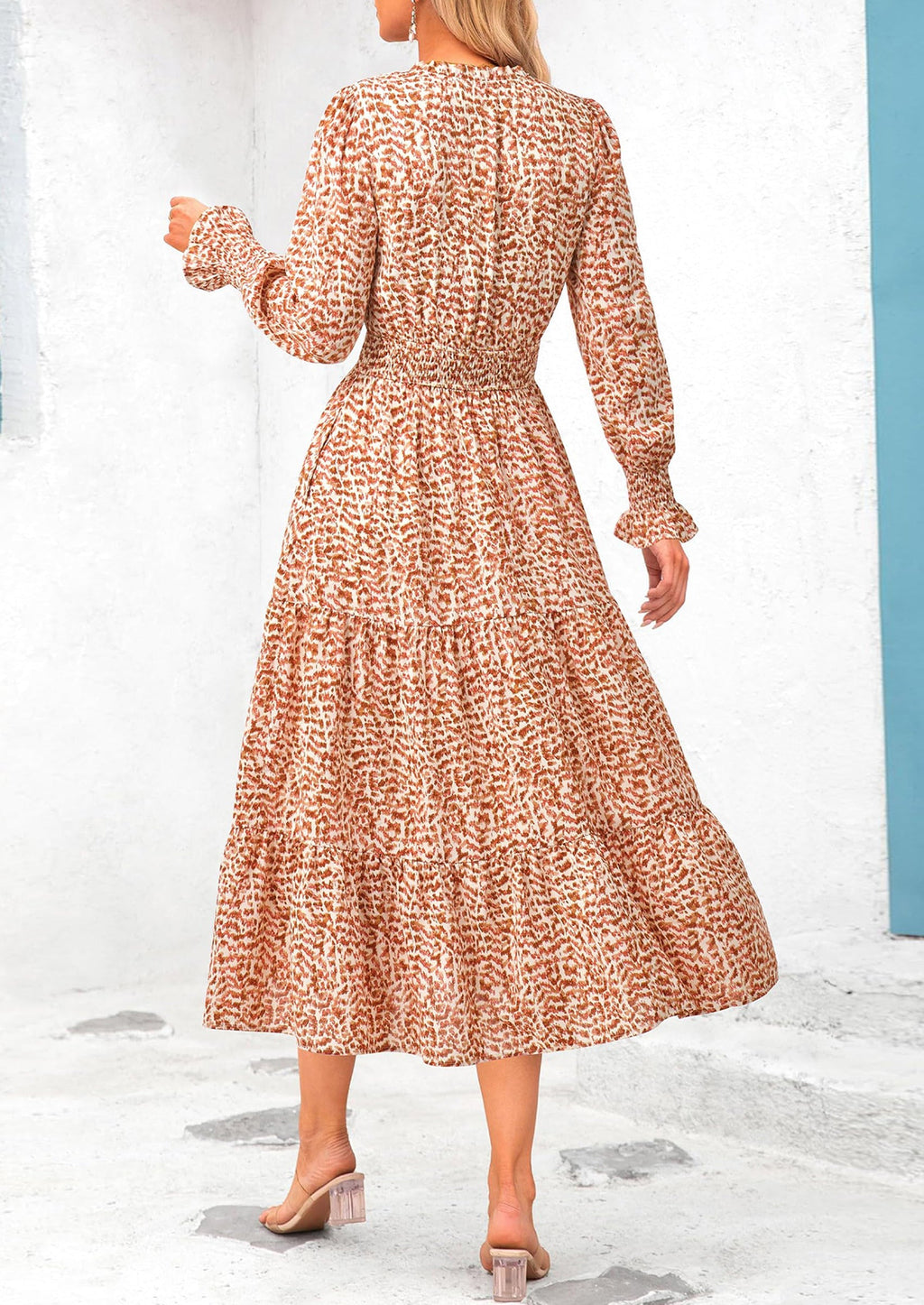 Vestido maxi floral