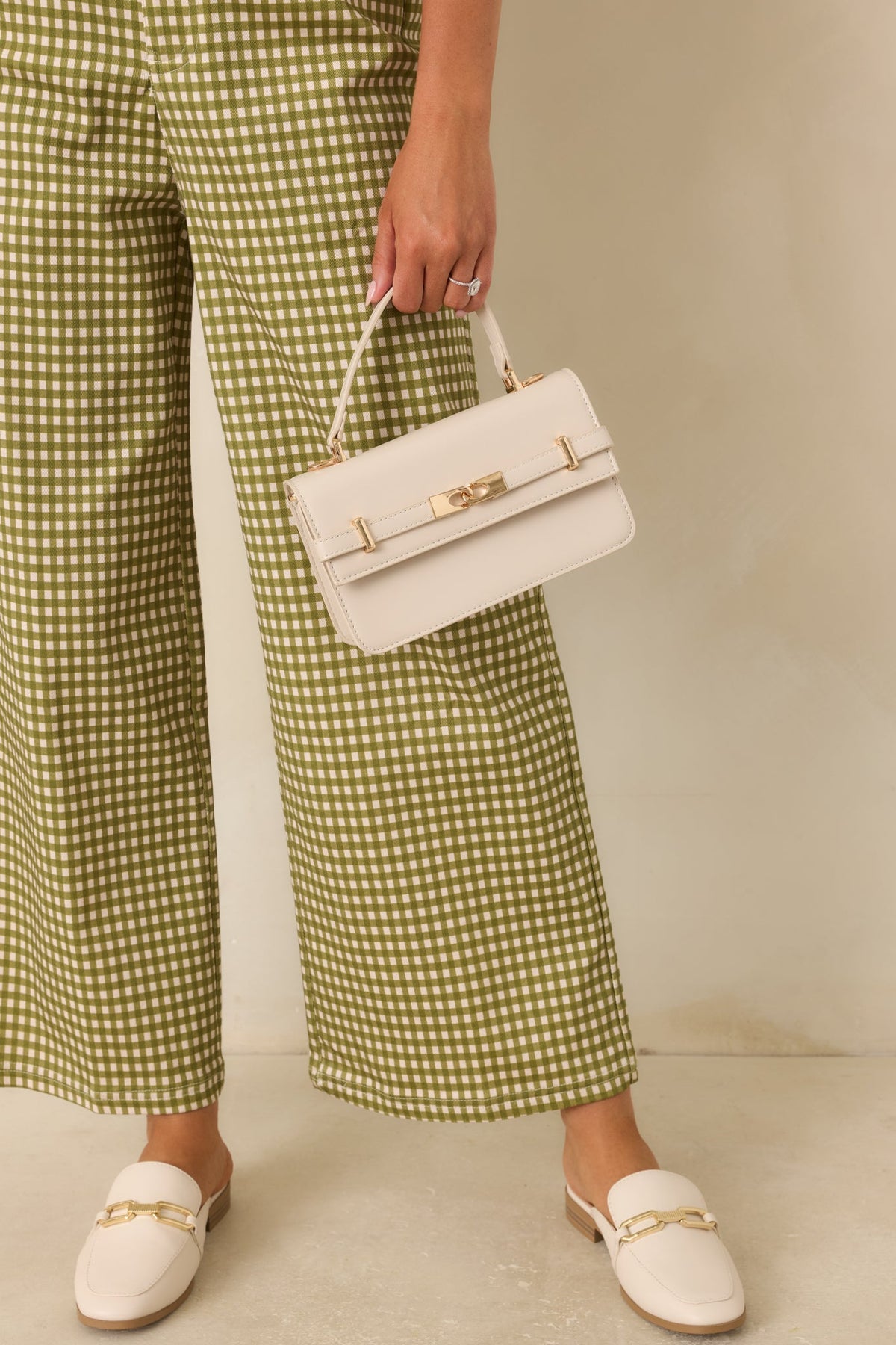 Bolso de mano Carry de piel
