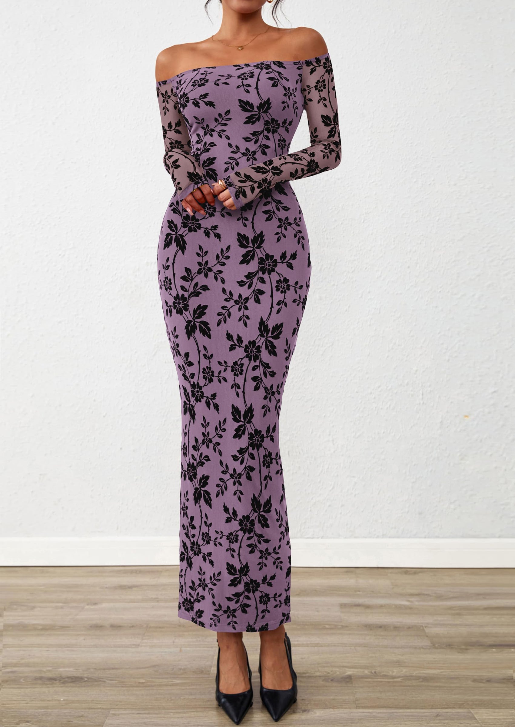 Vestido hombros al aire