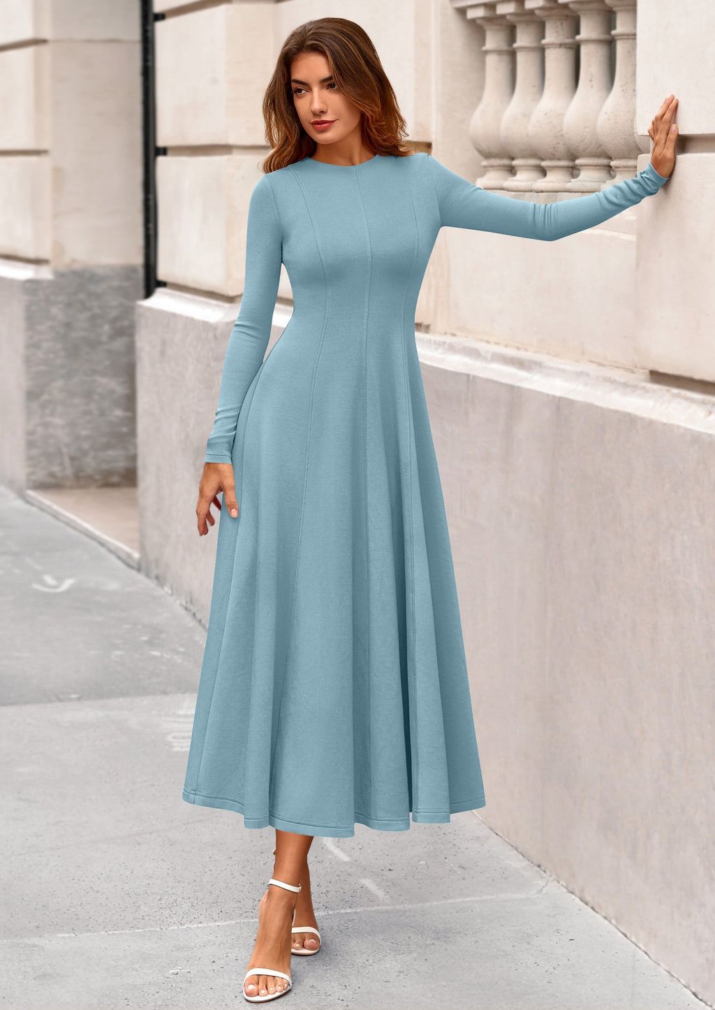 Vestido midi elegante