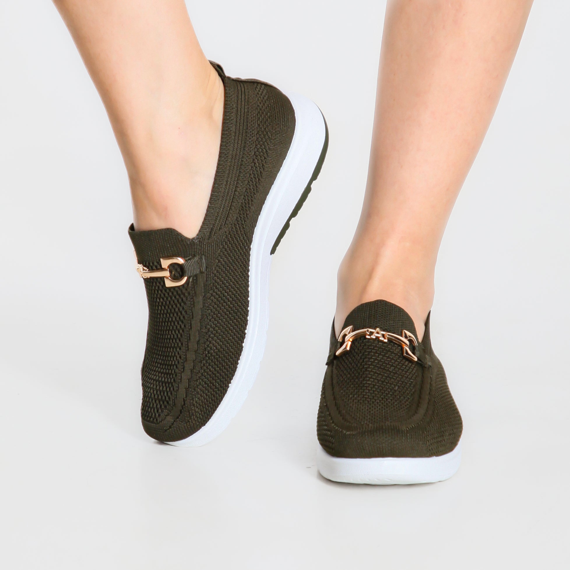 Mocasines cómodos de malla para estar de pie todo el día