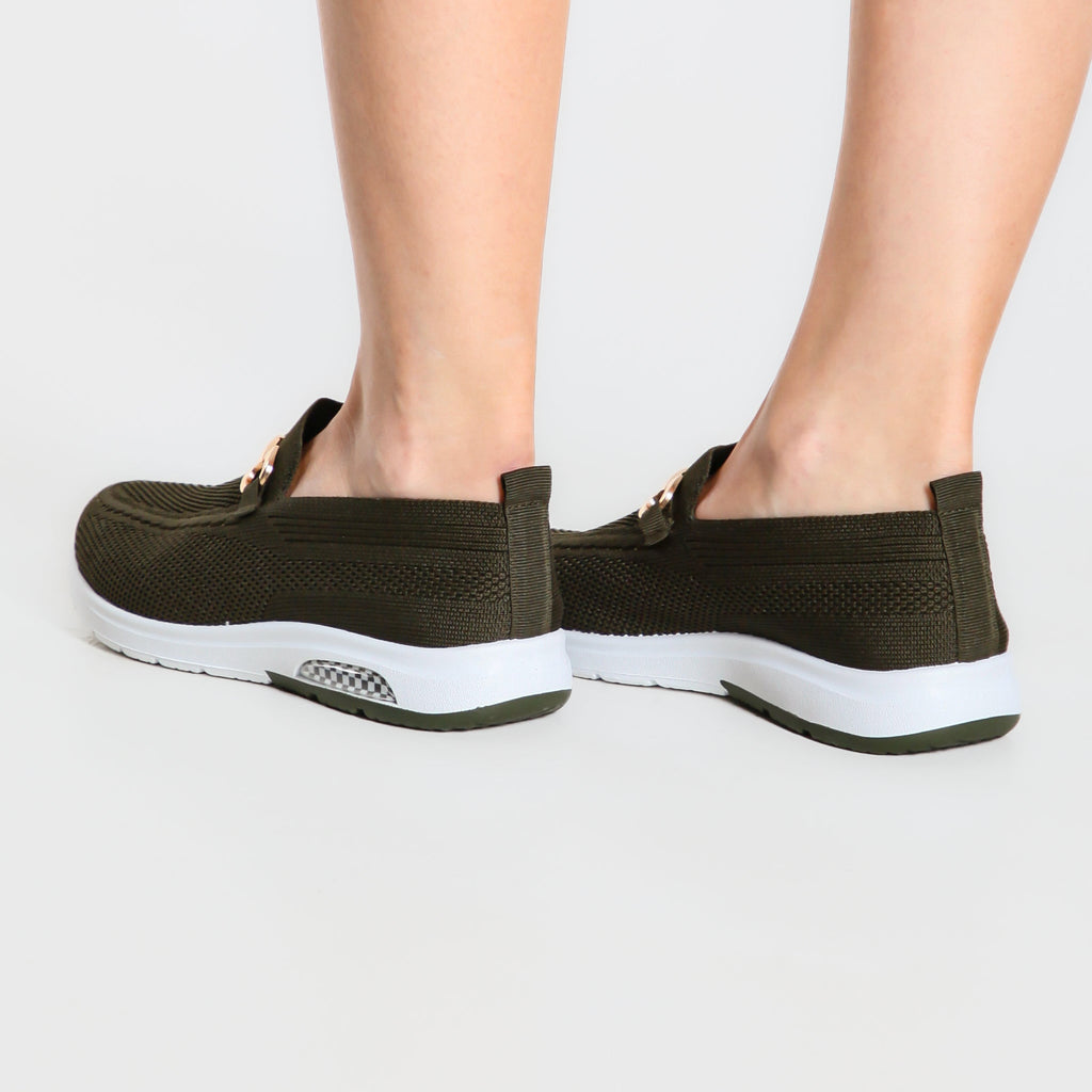 Mocasines cómodos de malla para estar de pie todo el día
