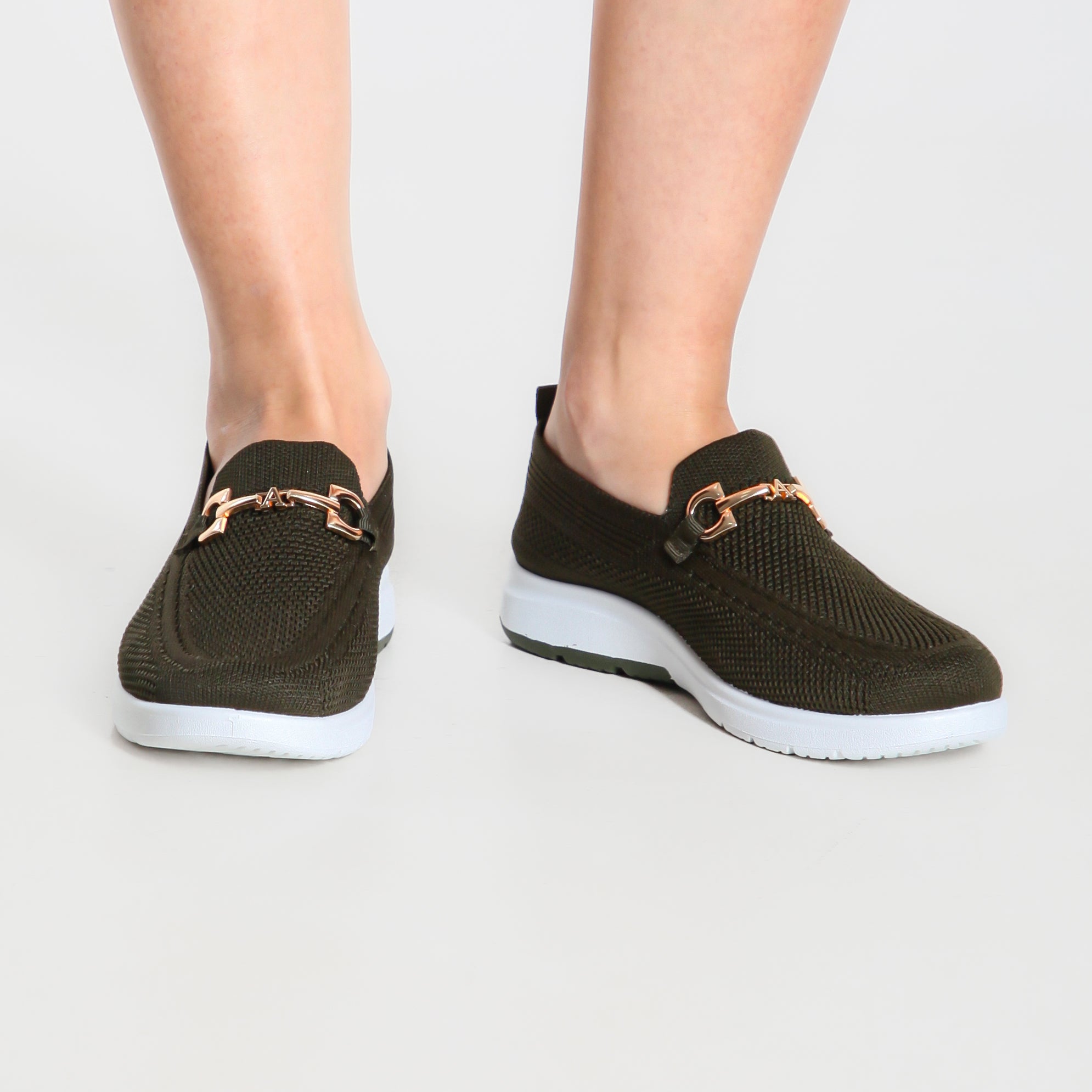 Mocasines cómodos de malla para estar de pie todo el día
