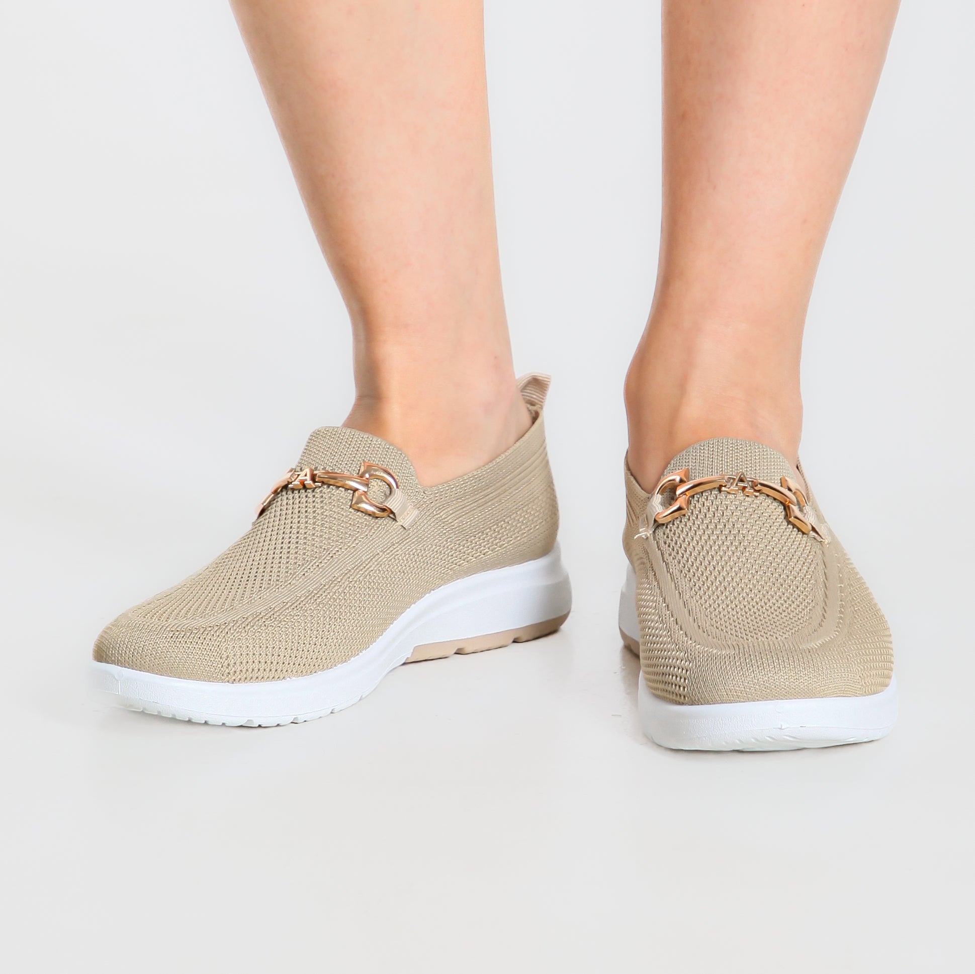 Mocasines cómodos de malla para estar de pie todo el día