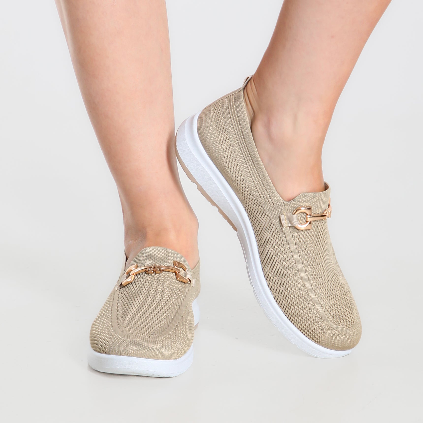 Mocasines cómodos de malla para estar de pie todo el día