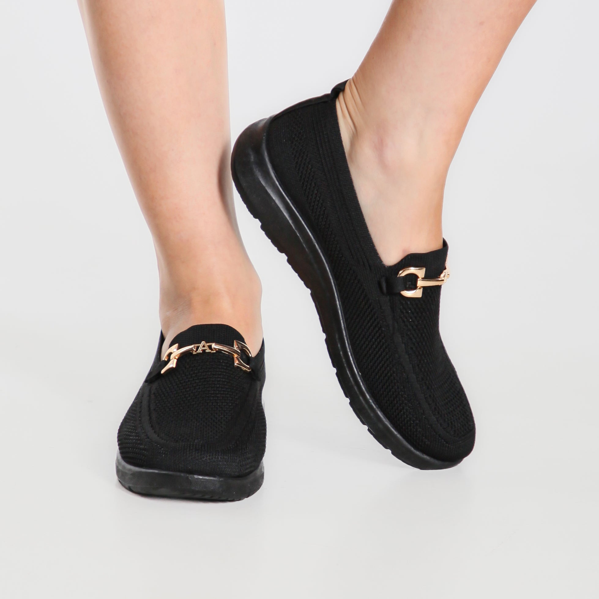 Mocasines cómodos de malla para estar de pie todo el día