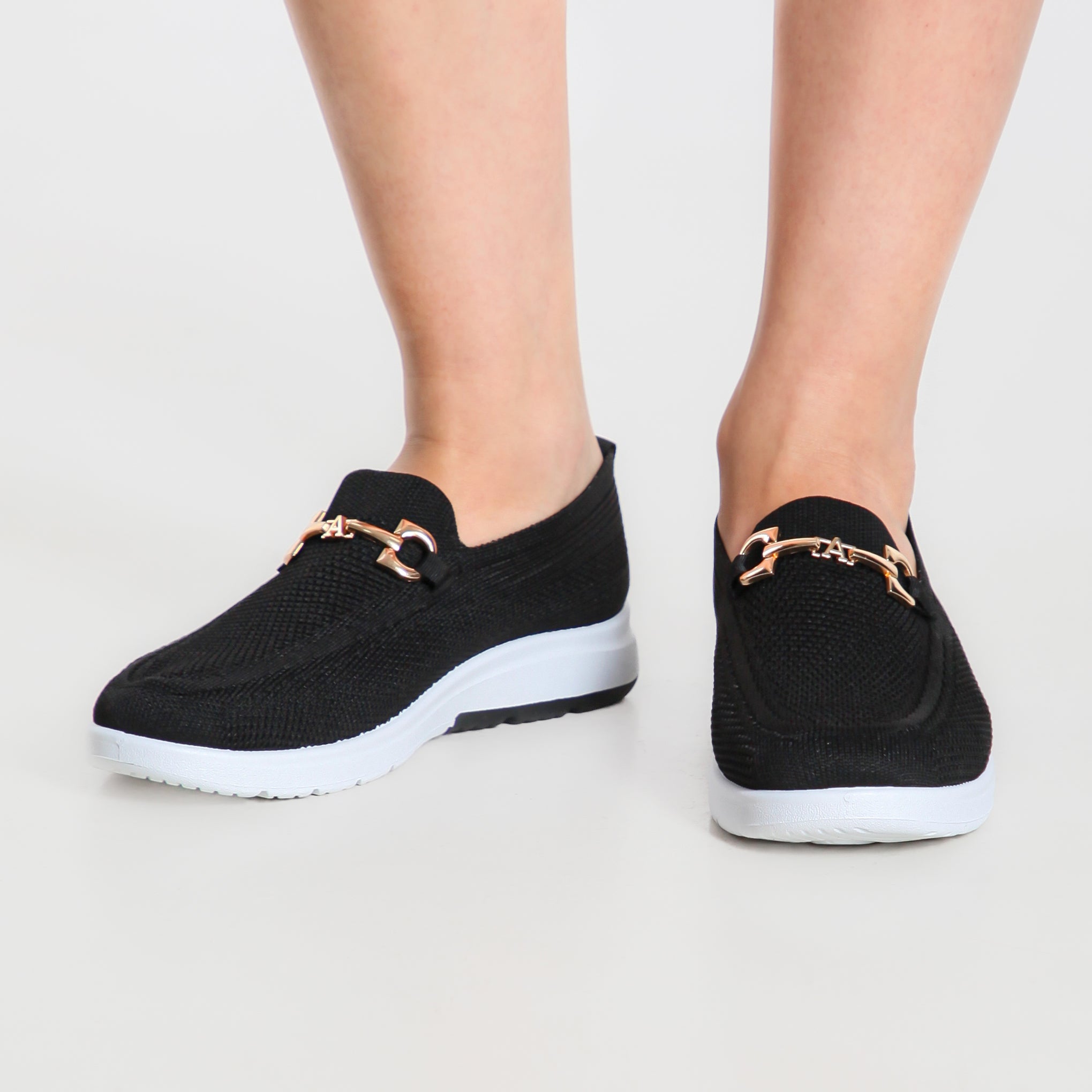 Mocasines cómodos de malla para estar de pie todo el día