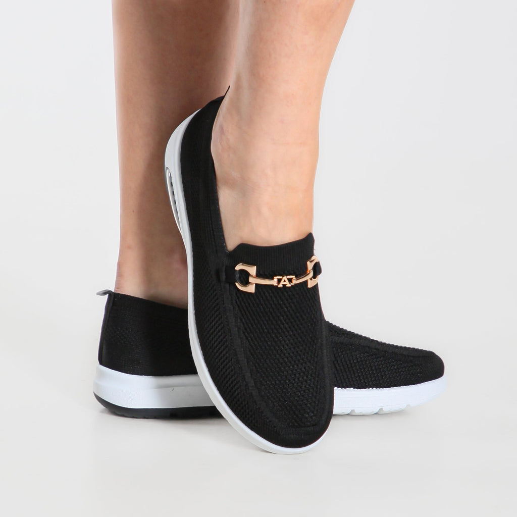 Mocasines cómodos de malla para estar de pie todo el día