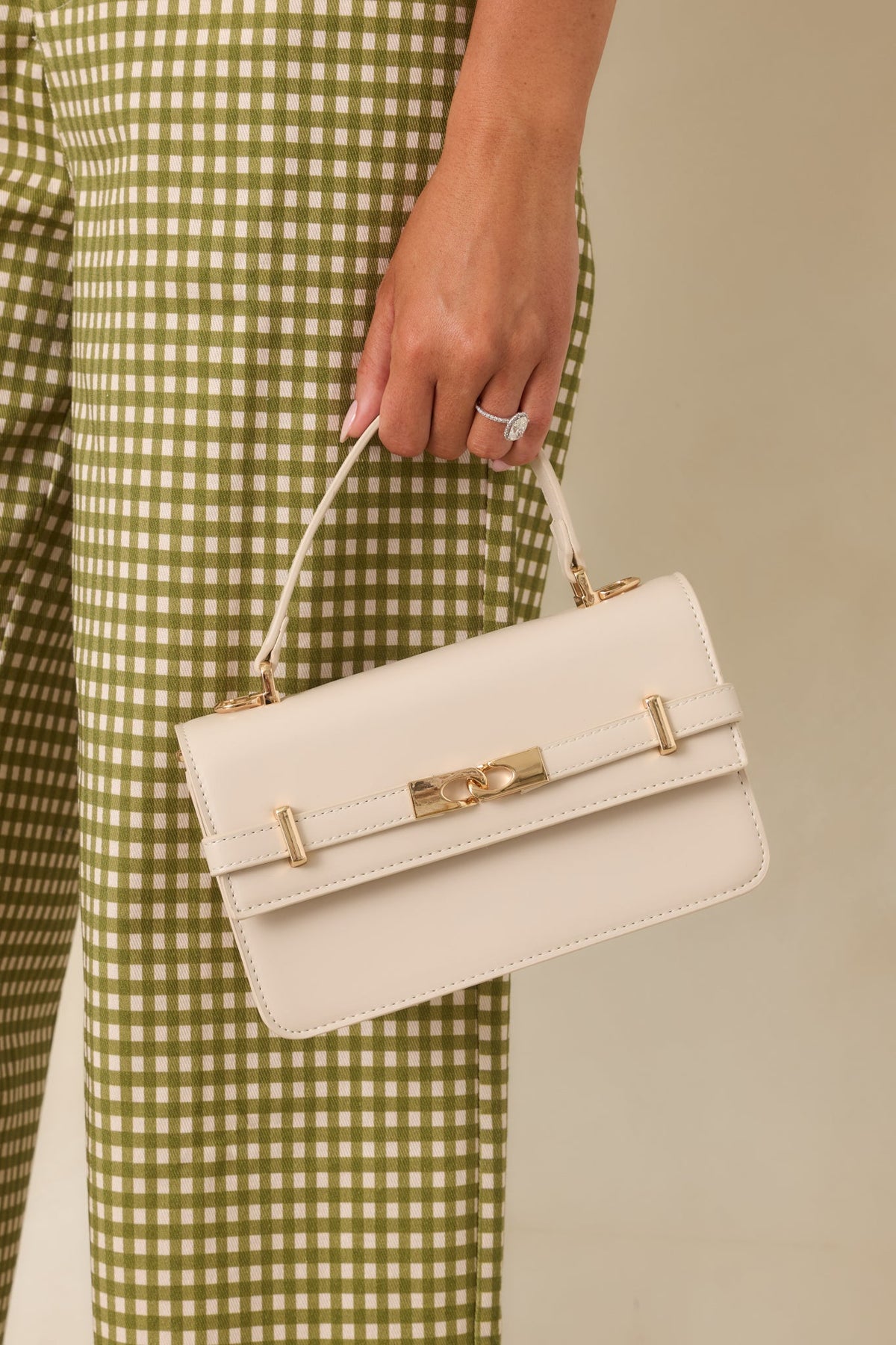 Bolso de mano Carry de piel