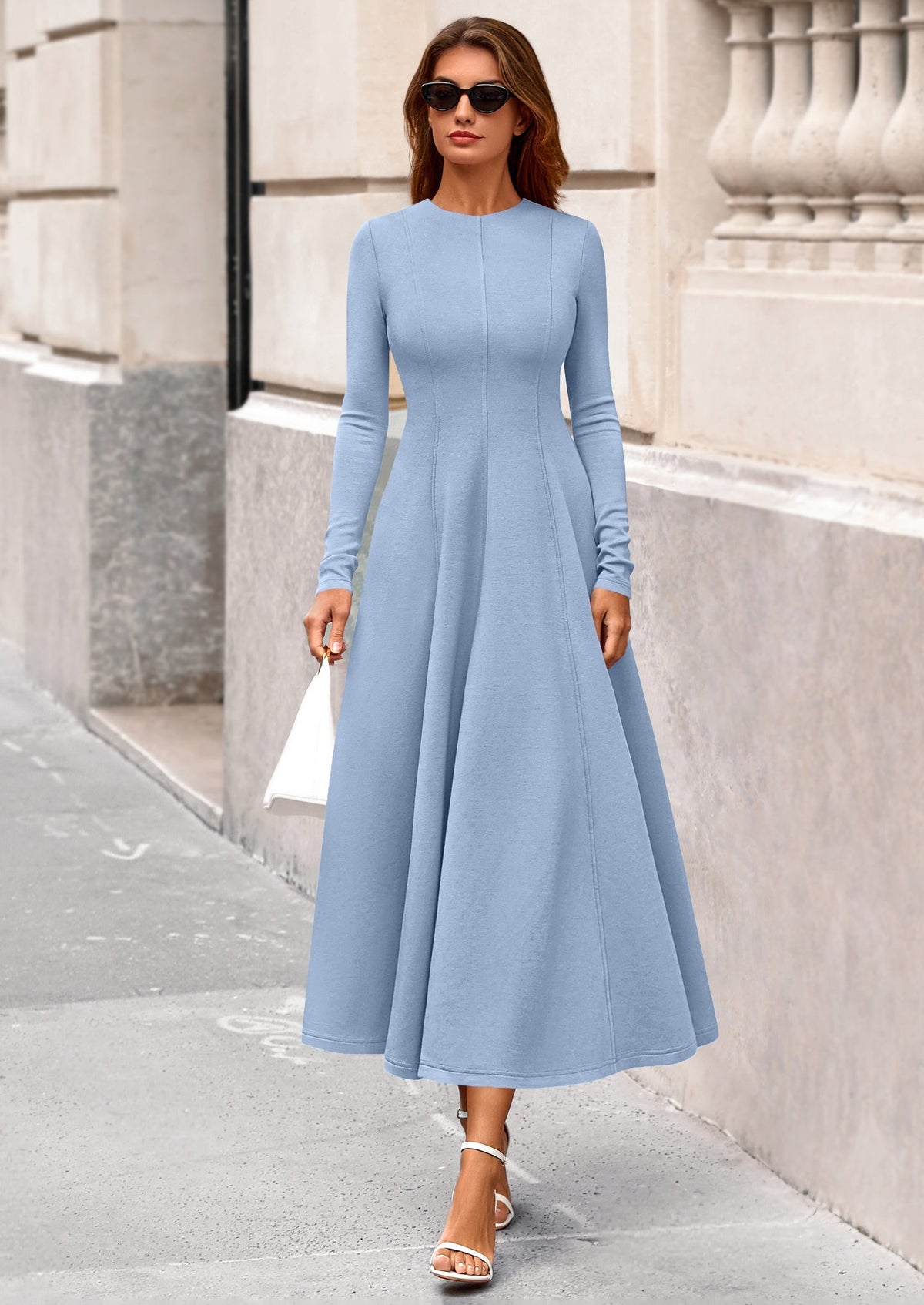 Vestido midi elegante