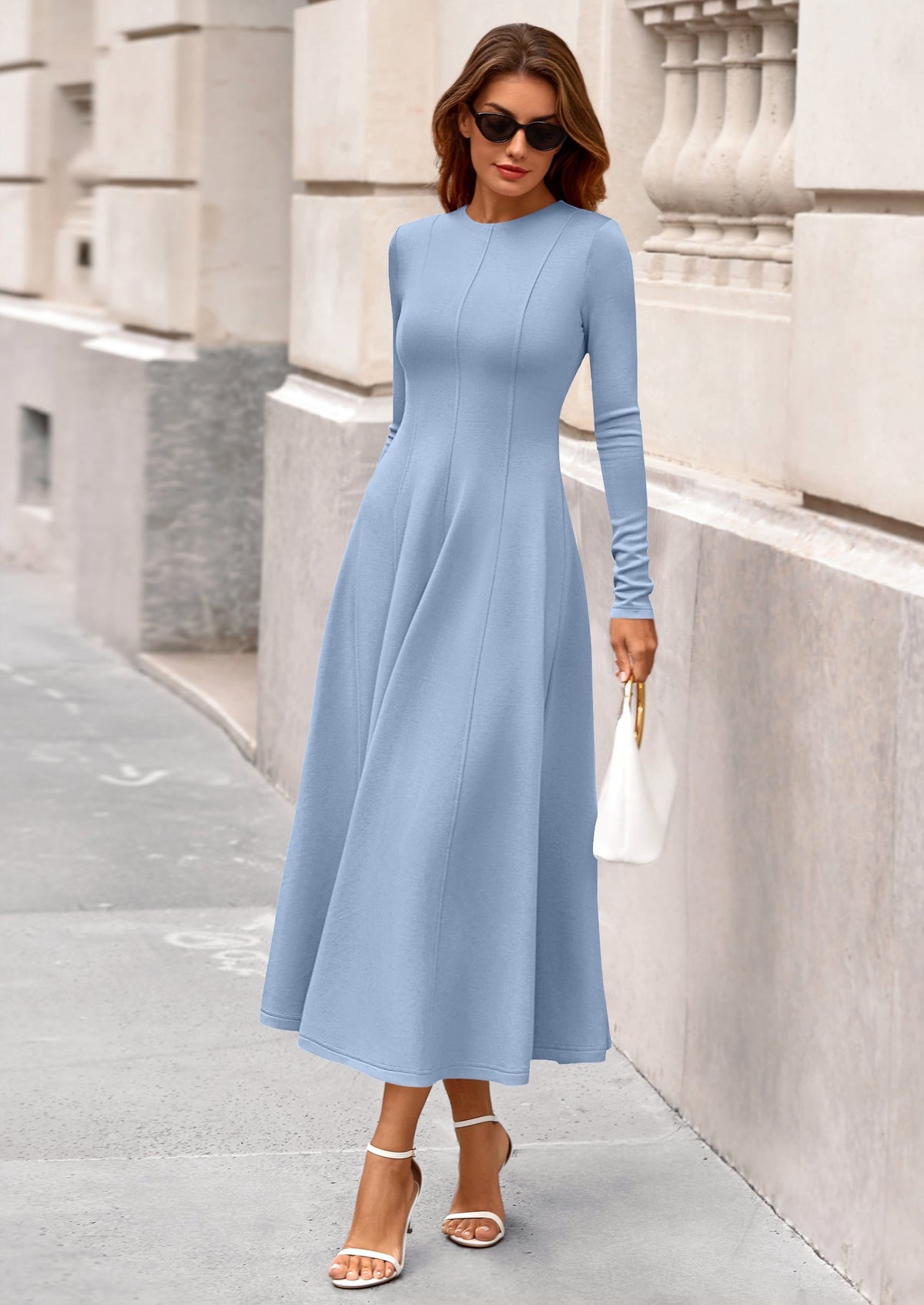Vestido midi elegante