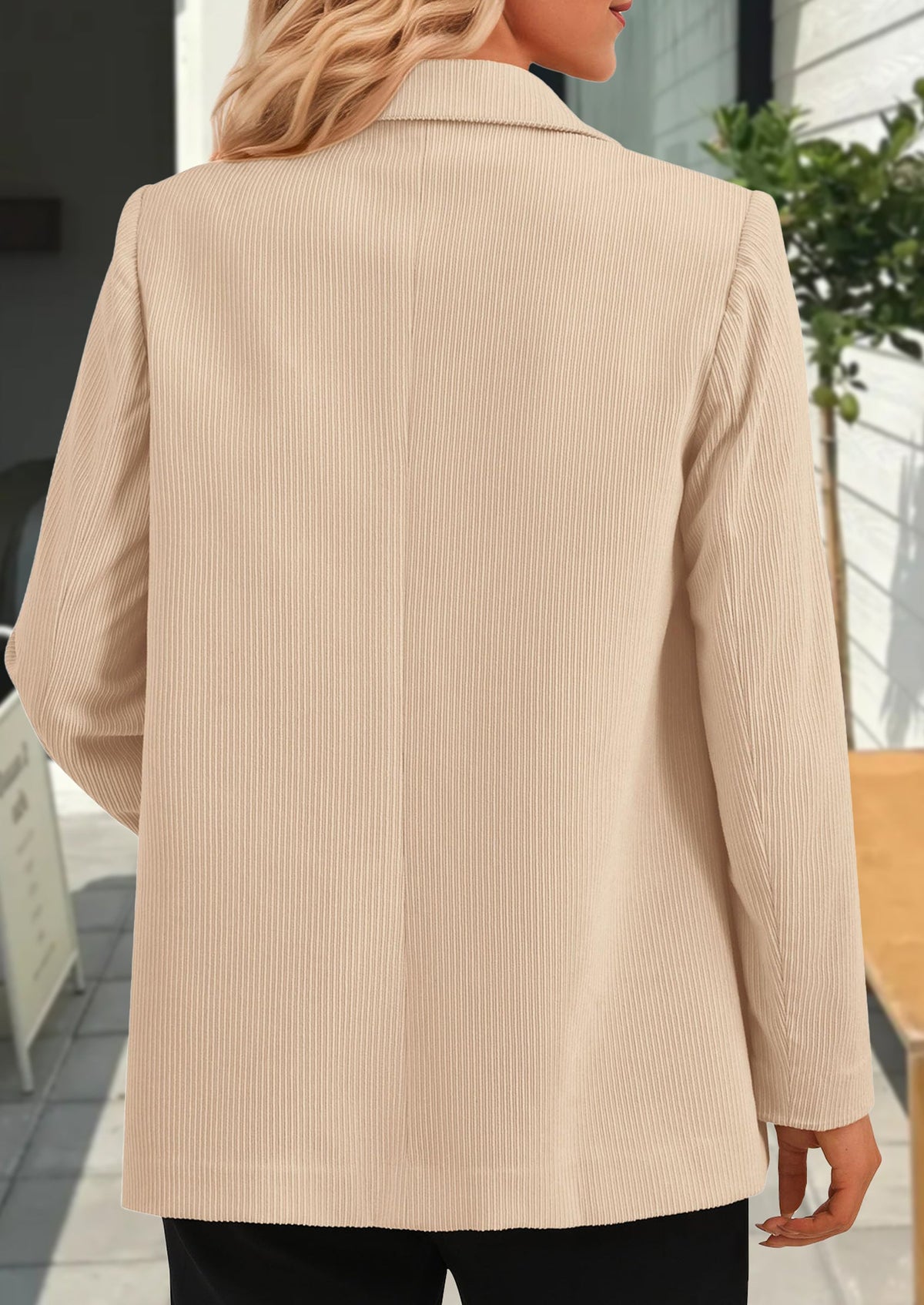 Blazer de pana de invierno