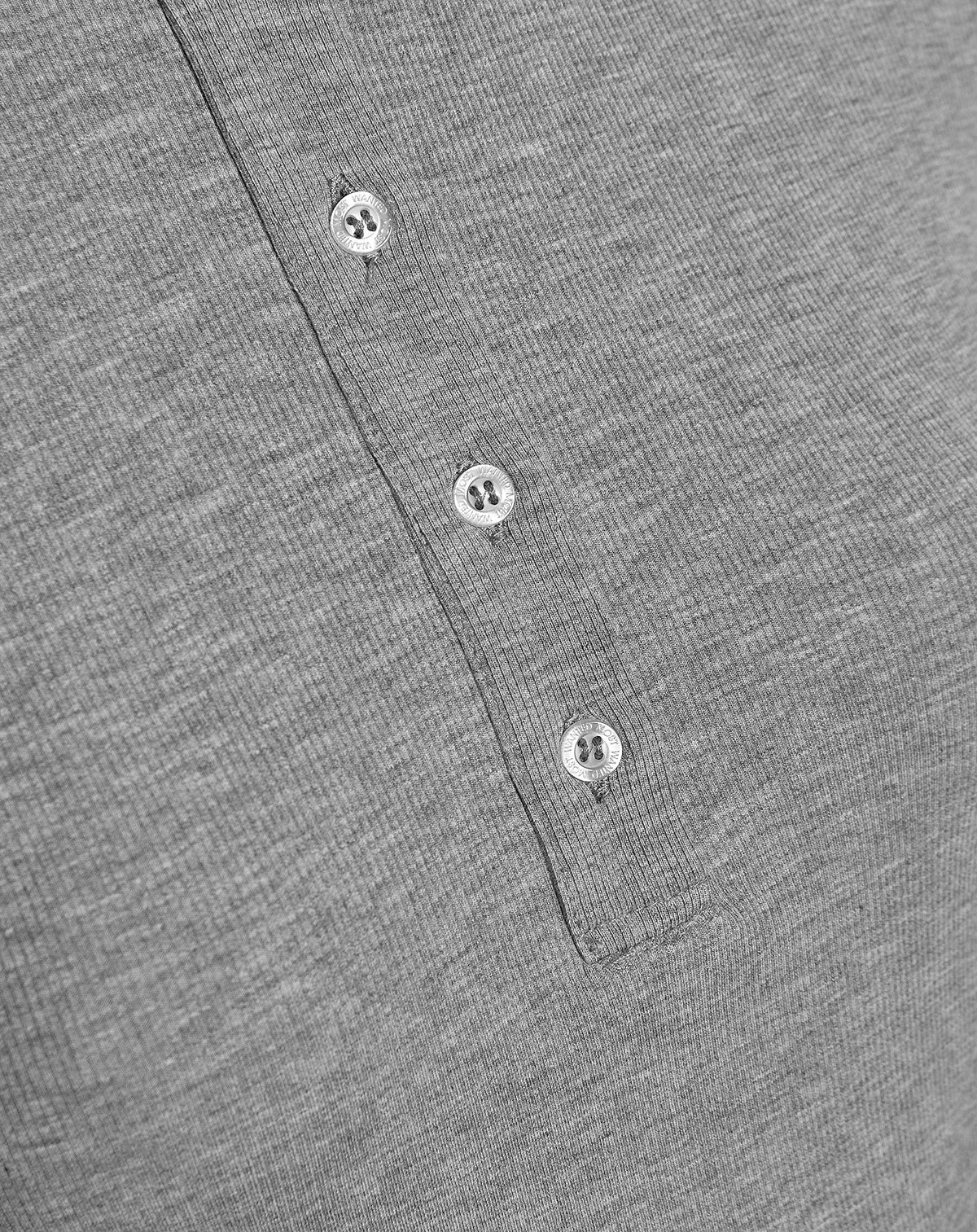 Top henley gris