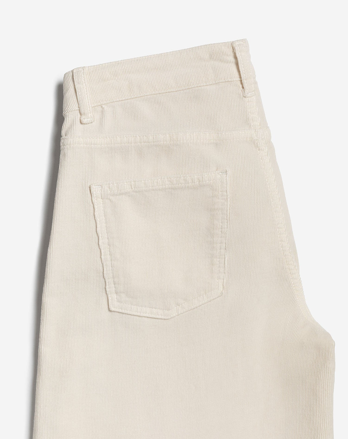 Pantalón de pana crema
