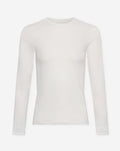 Camiseta ajustada crema