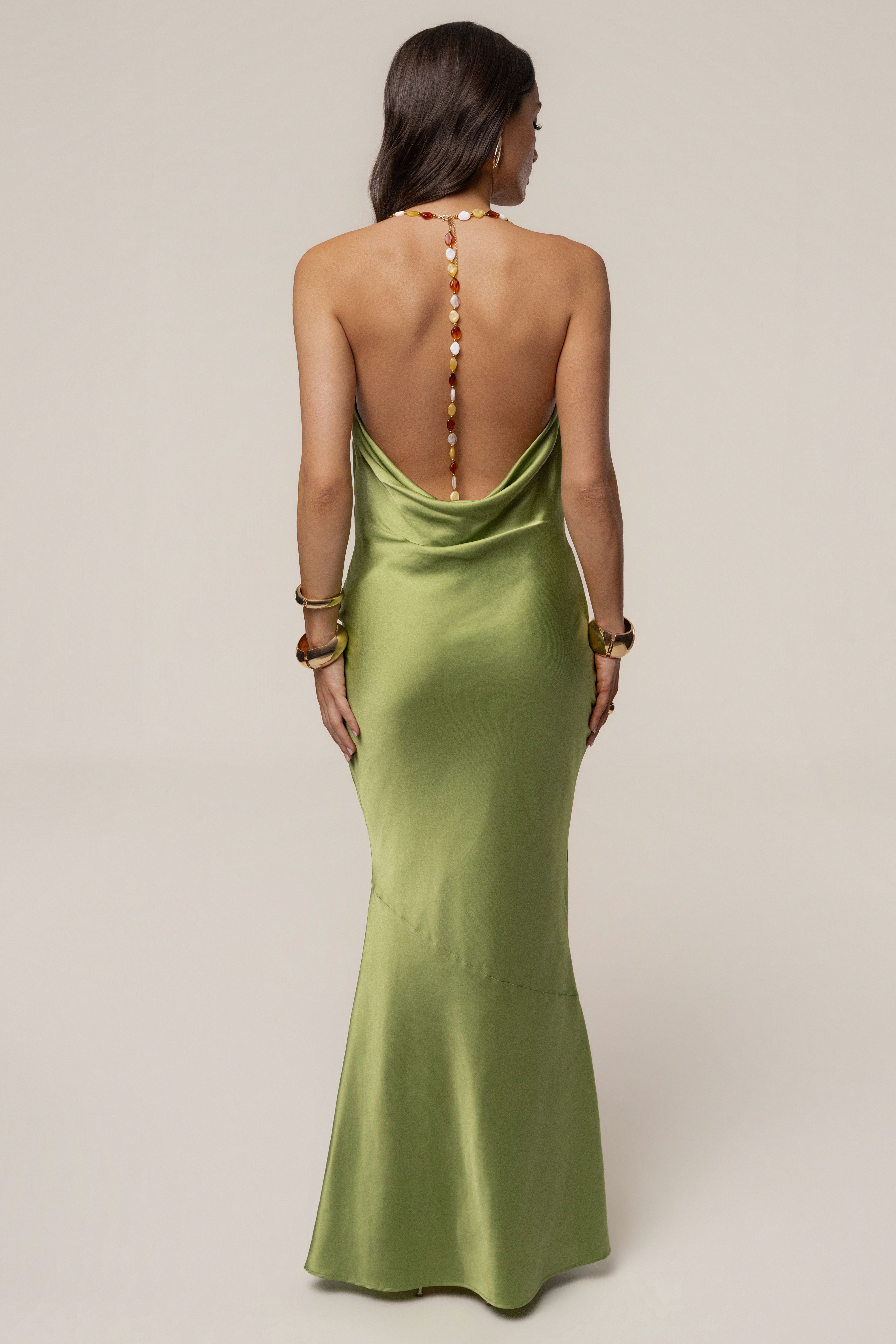 Vestido verde Bethani