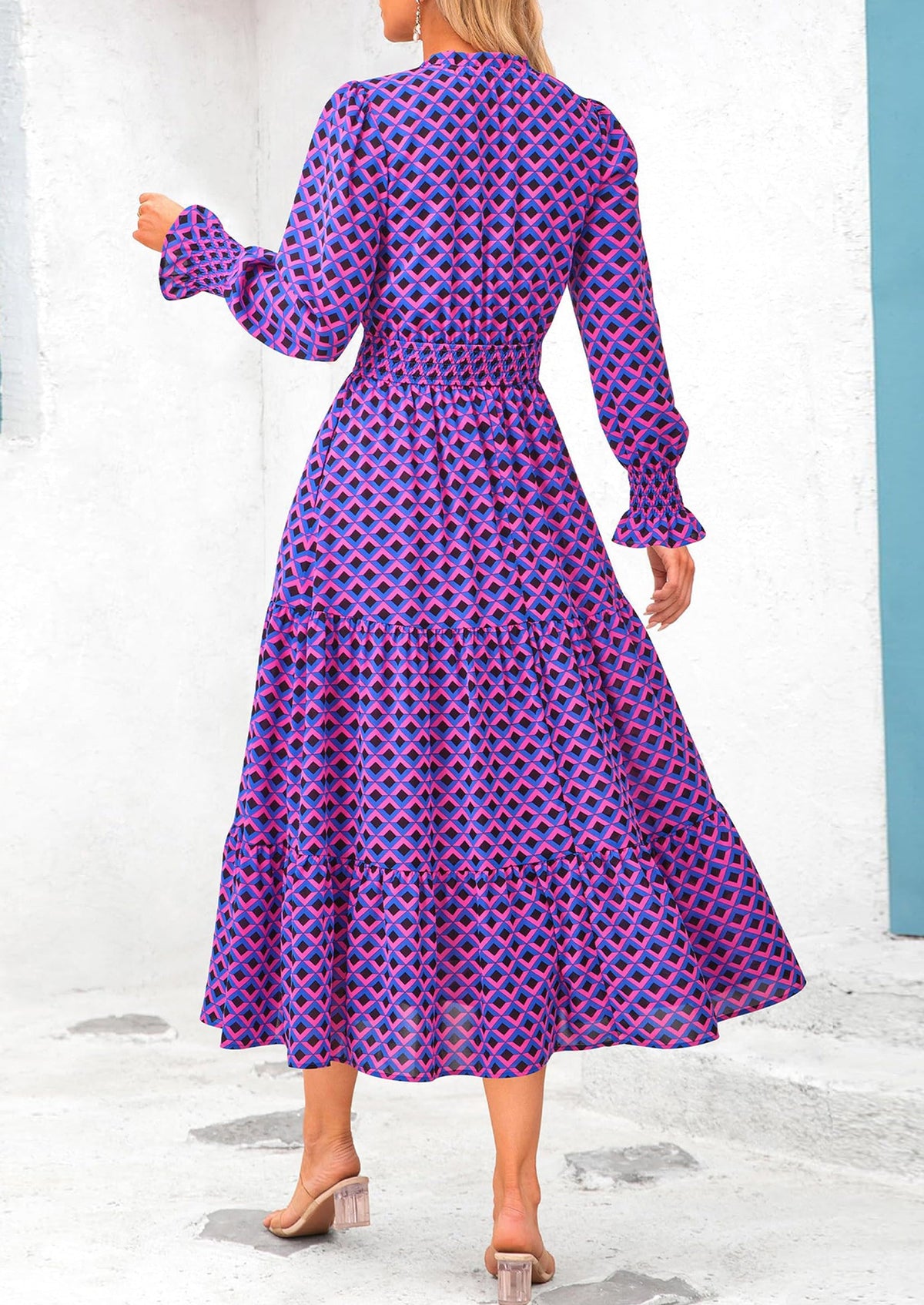 Vestido maxi floral