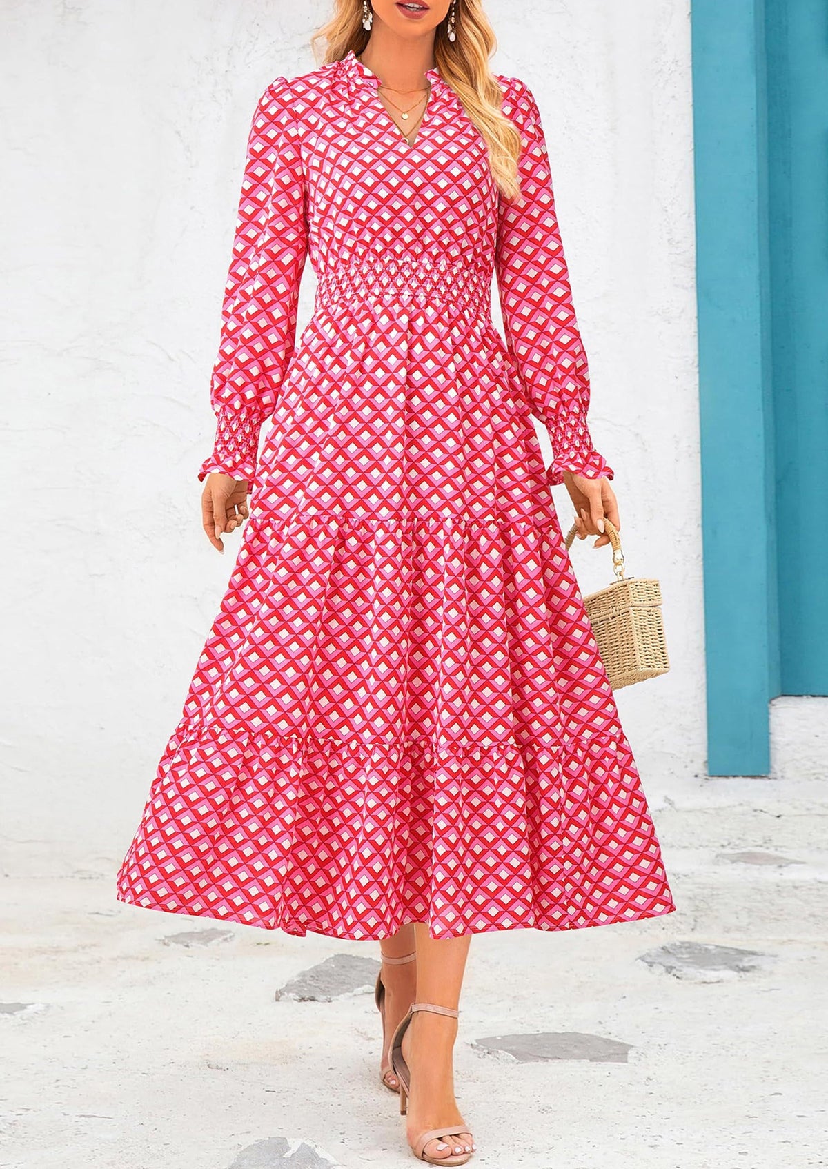 Vestido maxi floral