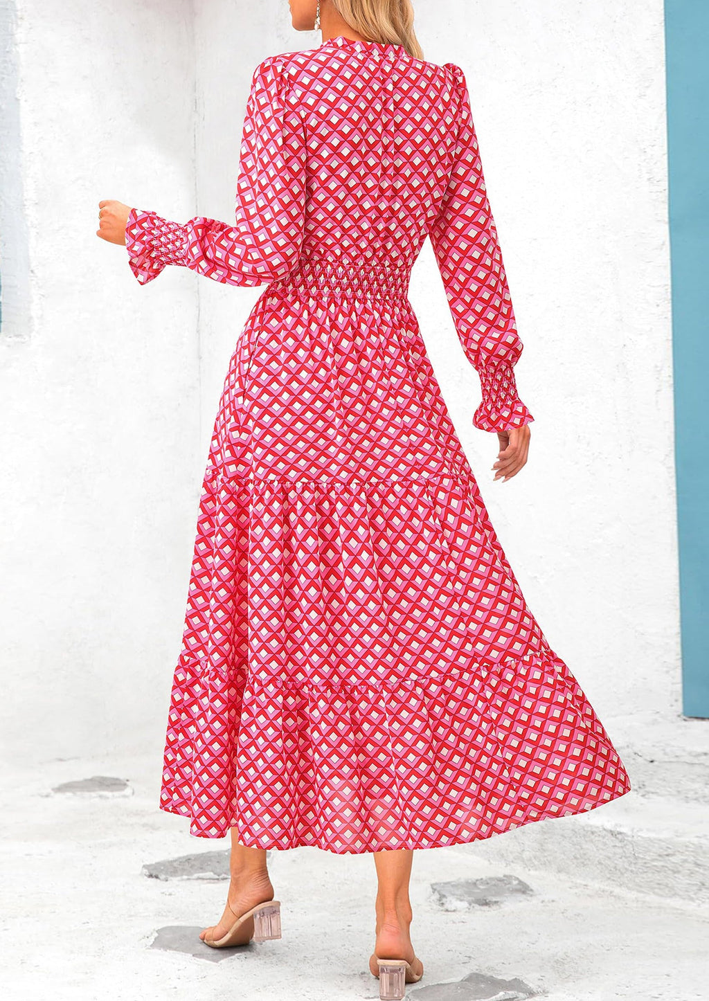 Vestido maxi floral