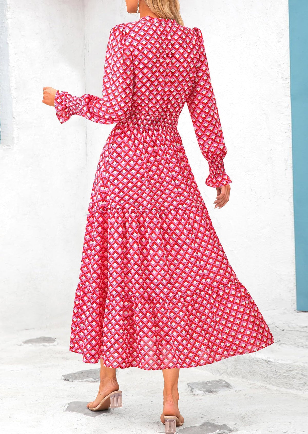 Vestido maxi floral