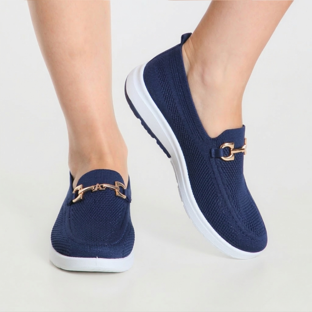 Mocasines cómodos de malla para estar de pie todo el día
