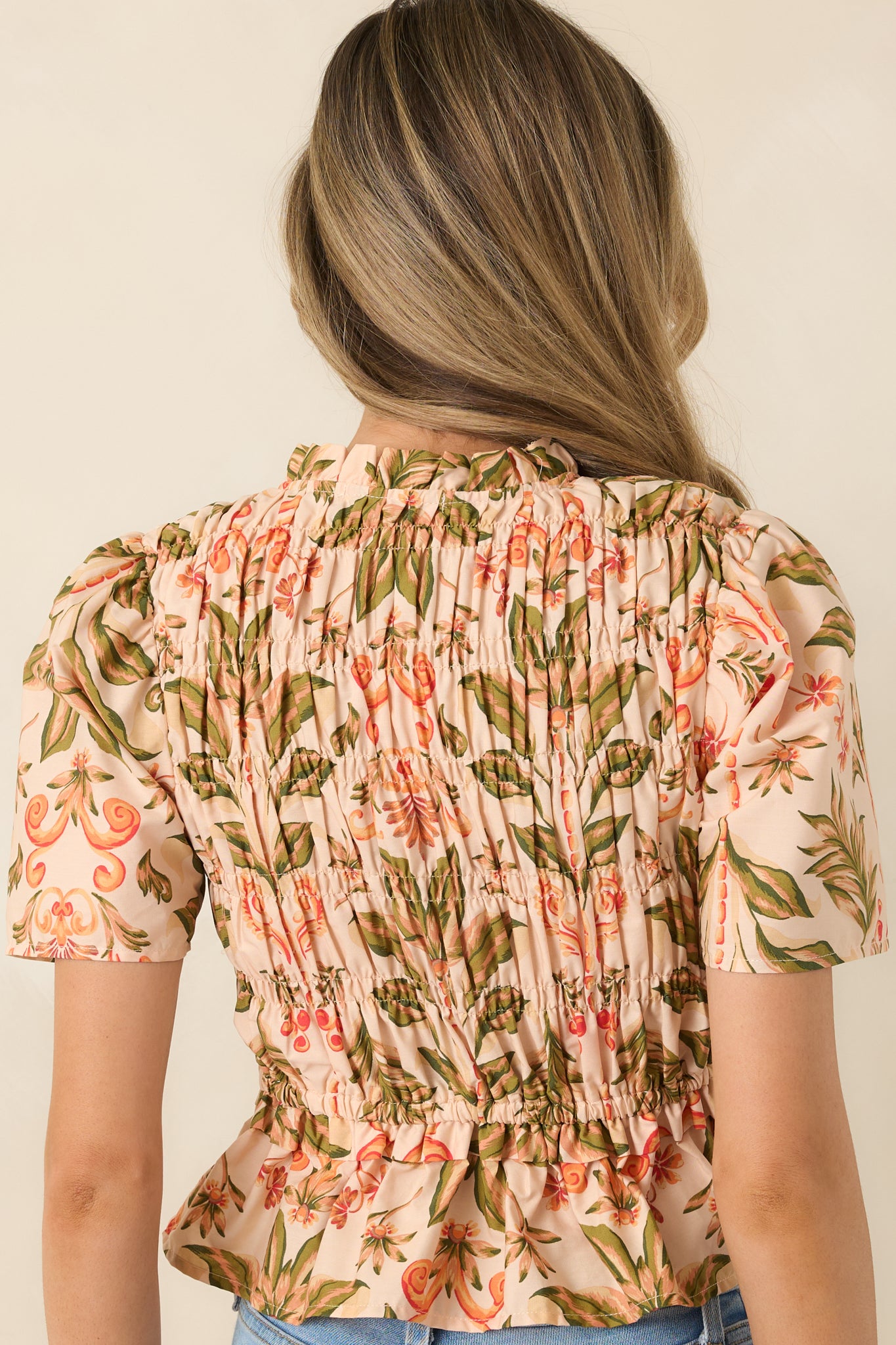 Camisa estampado floral
