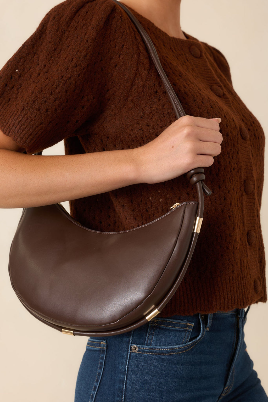 Bolso de hombro elegante Carried