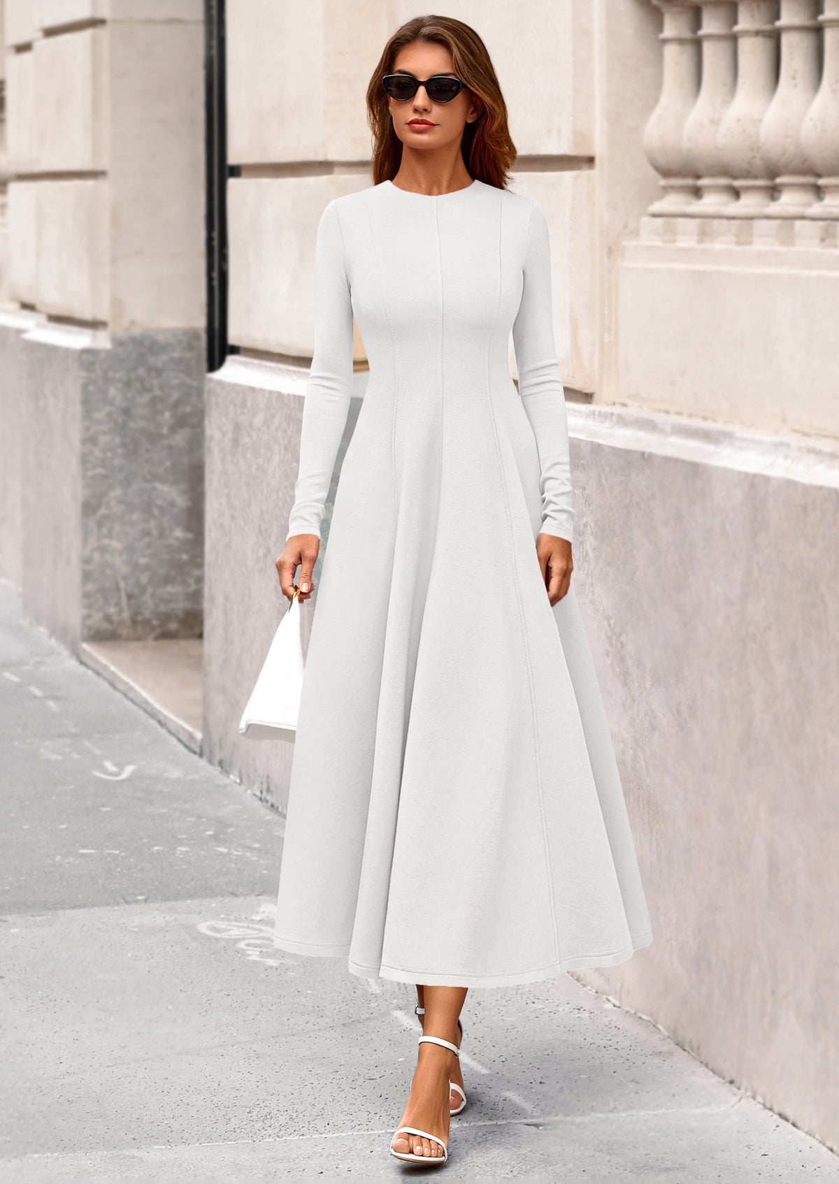 Vestido midi elegante