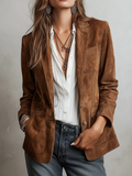 Blazer vintage marrón
