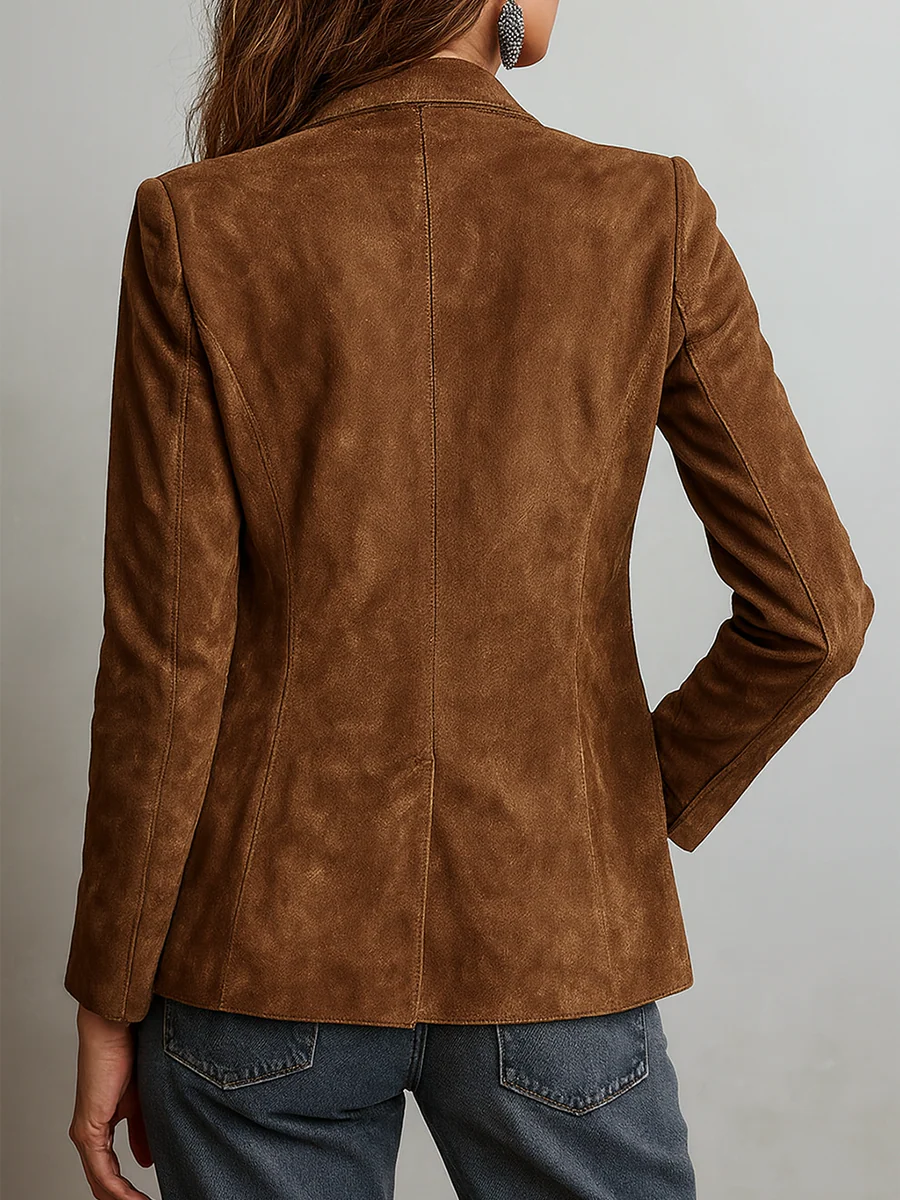 Blazer vintage marrón