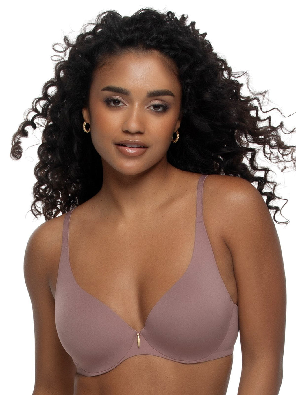 Sujetador tipo camiseta Talia sin costuras y con escote profundo – Sujeción invisible, suavidad y comodidad