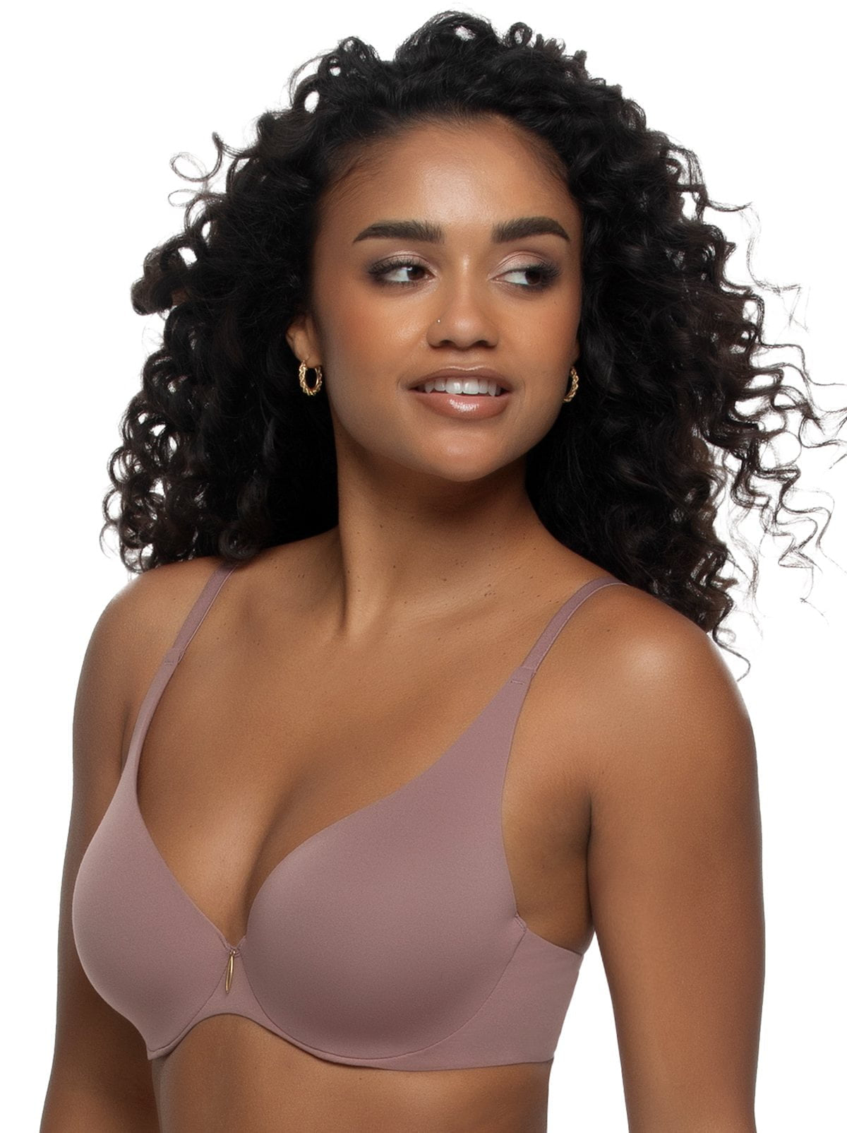 Sujetador tipo camiseta Talia sin costuras y con escote profundo – Sujeción invisible, suavidad y comodidad