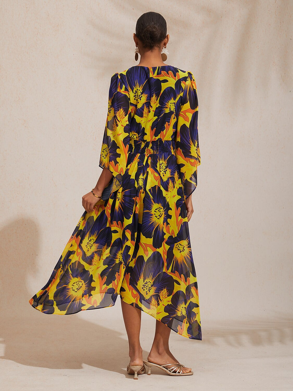 Vestido largo vaporoso