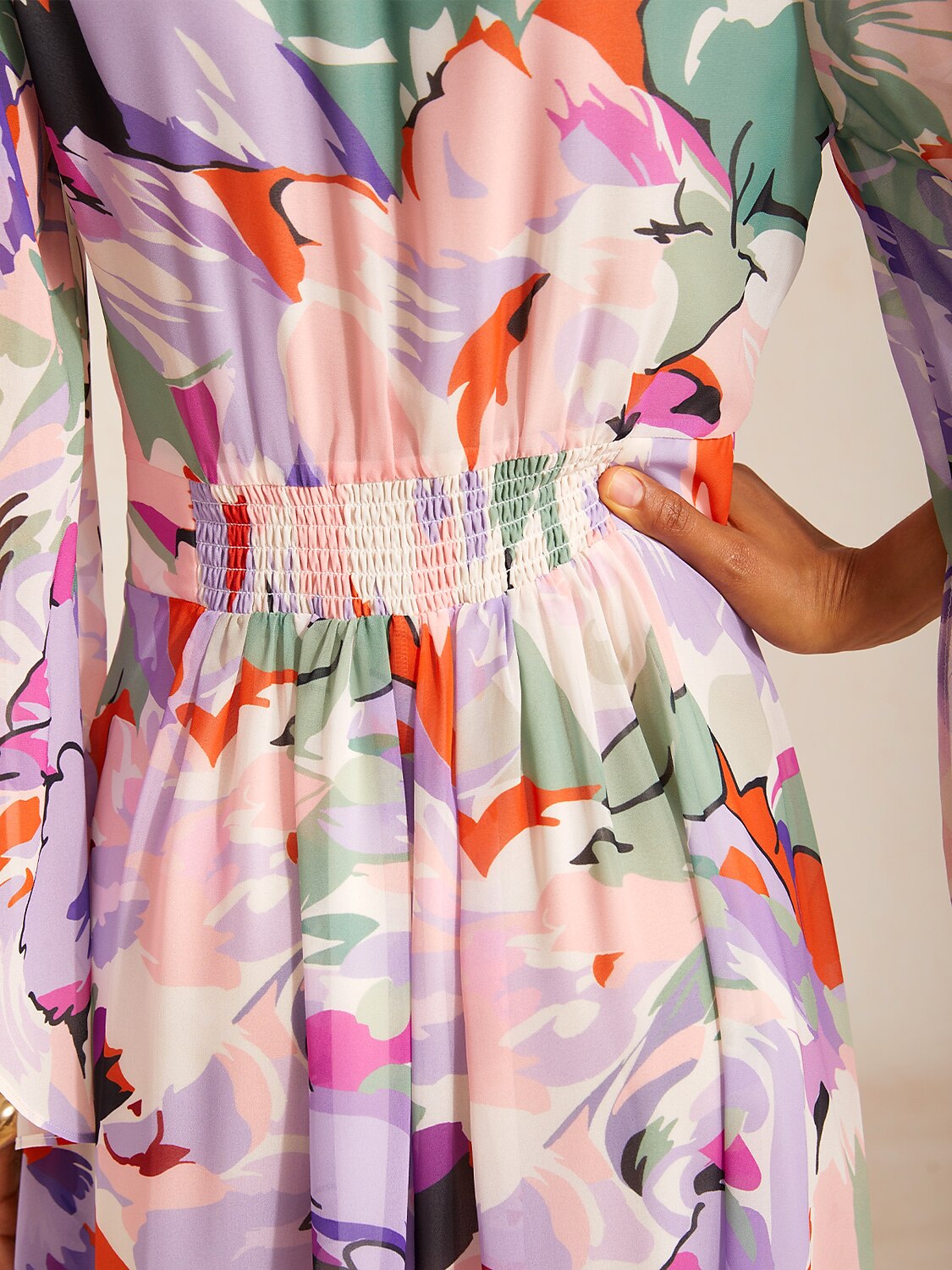 Vestido largo vaporoso