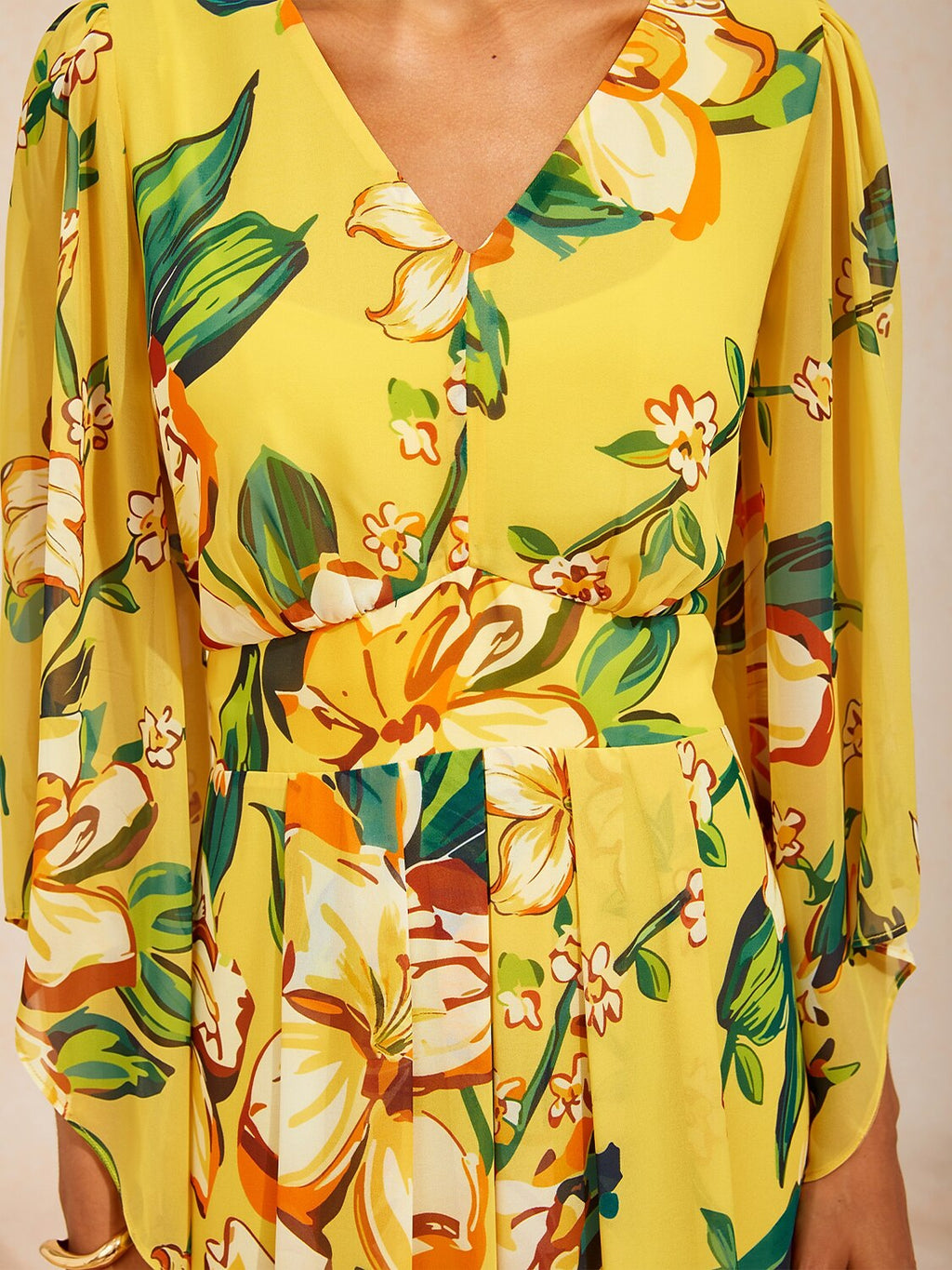 Vestido largo vaporoso