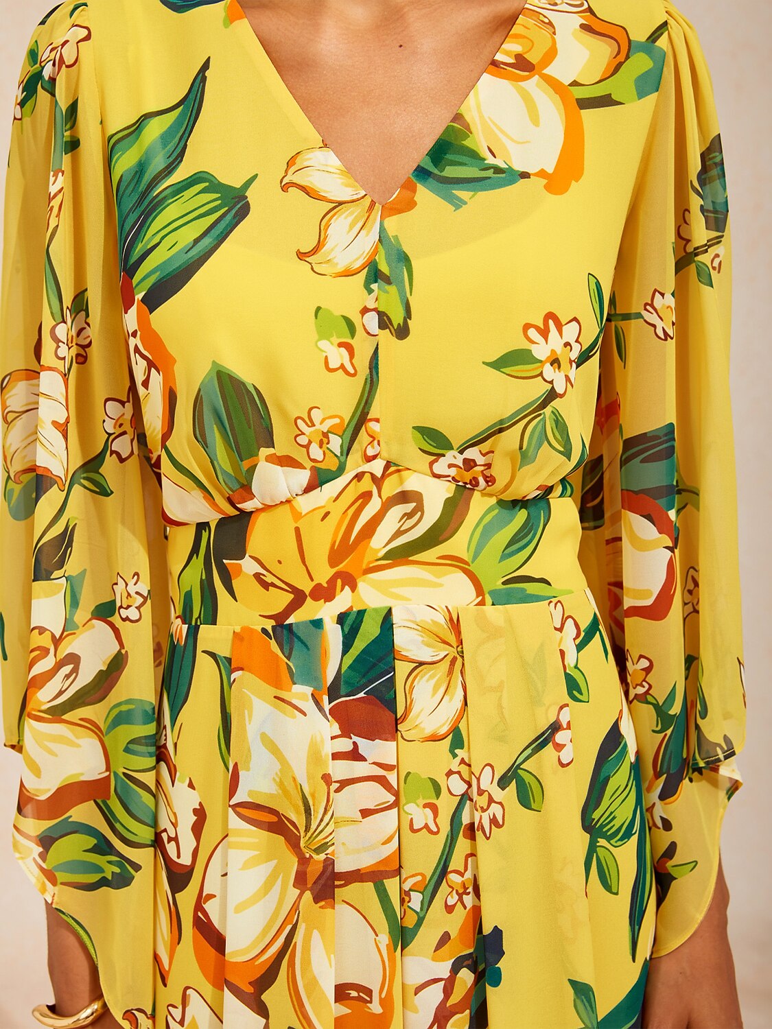 Vestido largo vaporoso