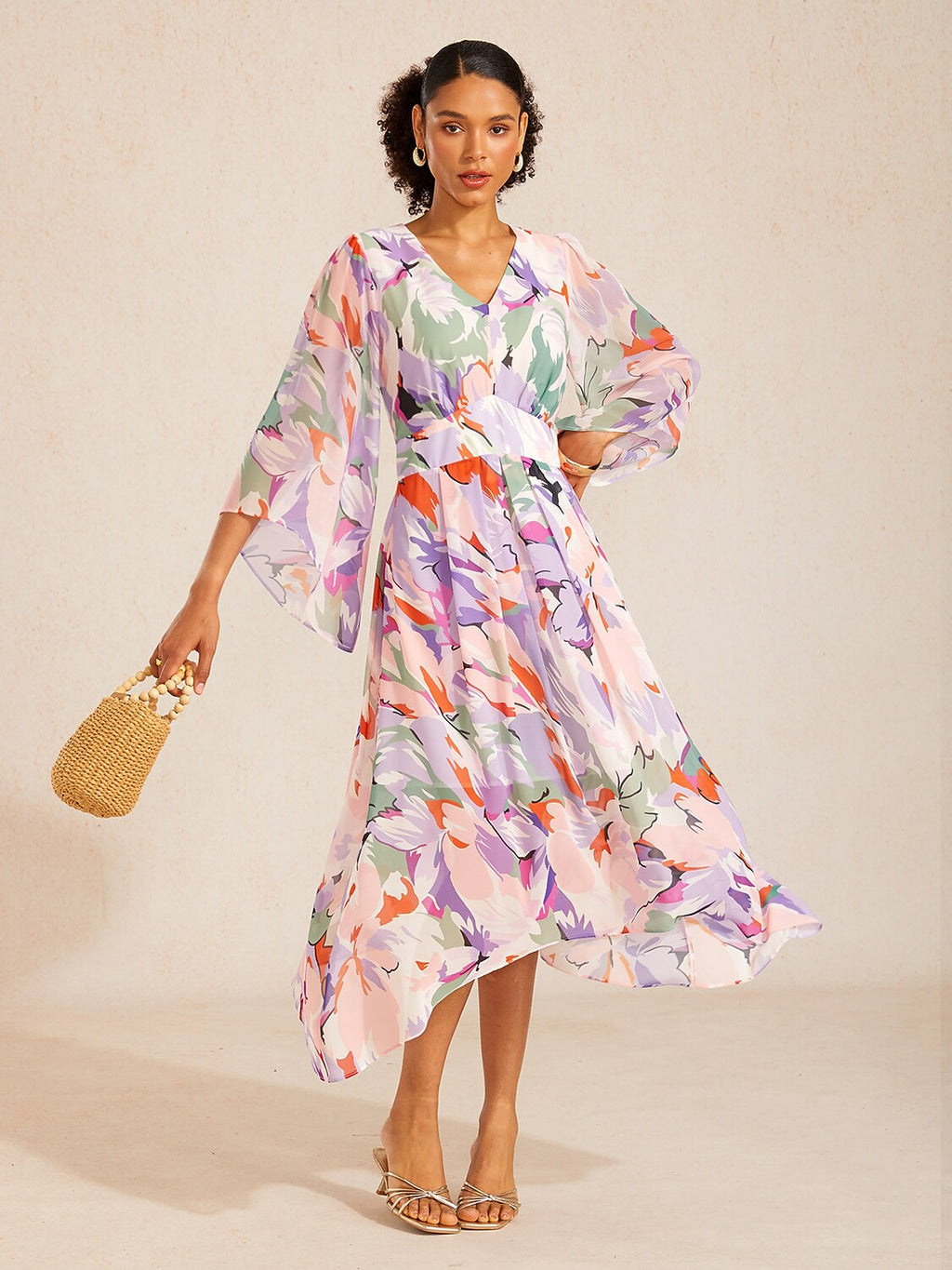 Vestido largo vaporoso