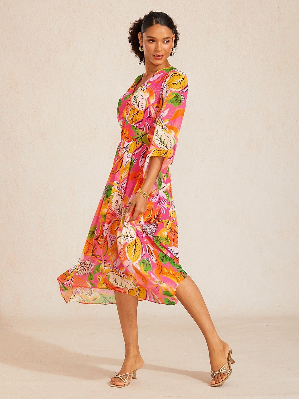 Vestido largo vaporoso