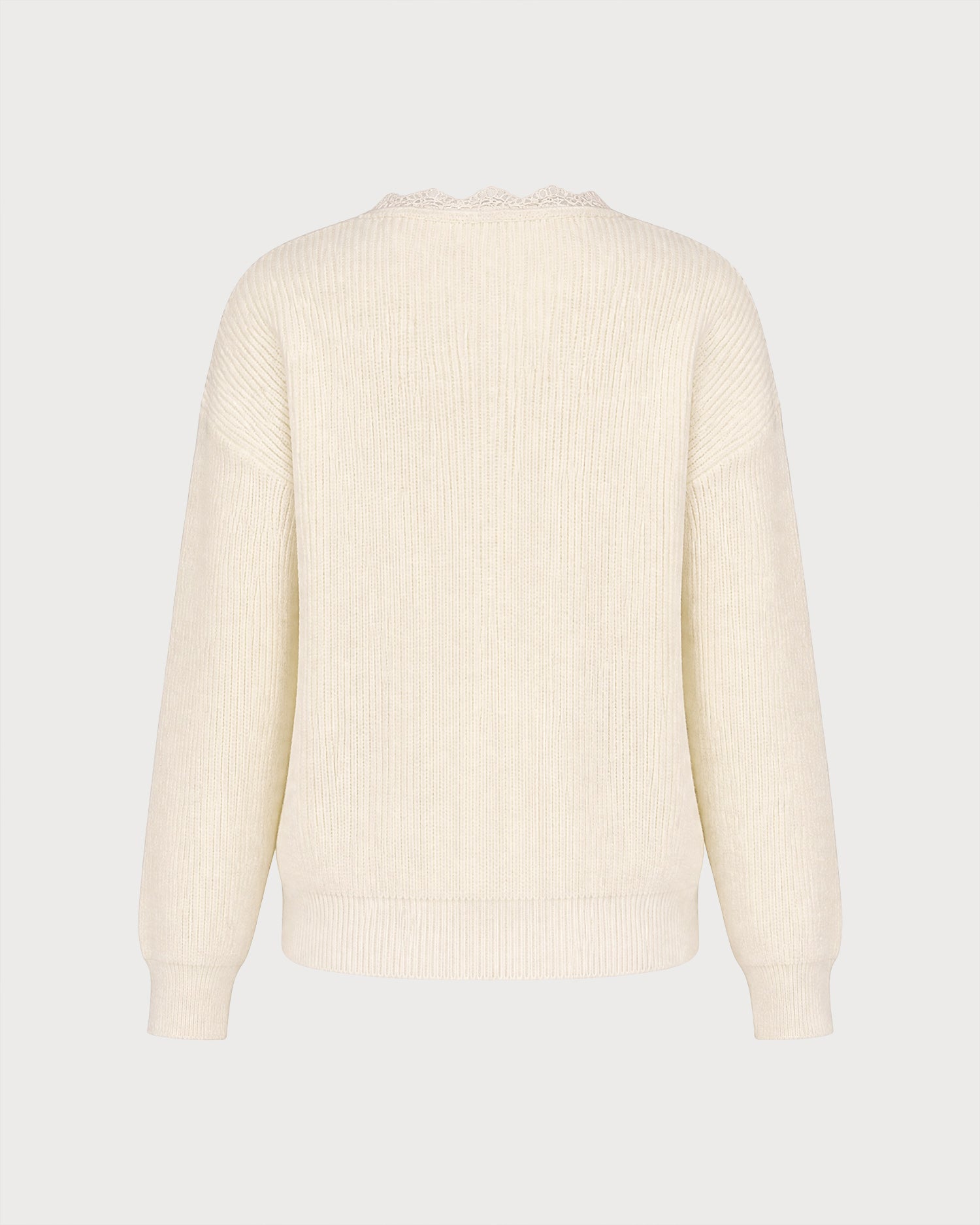 Jersey de punto cuello V