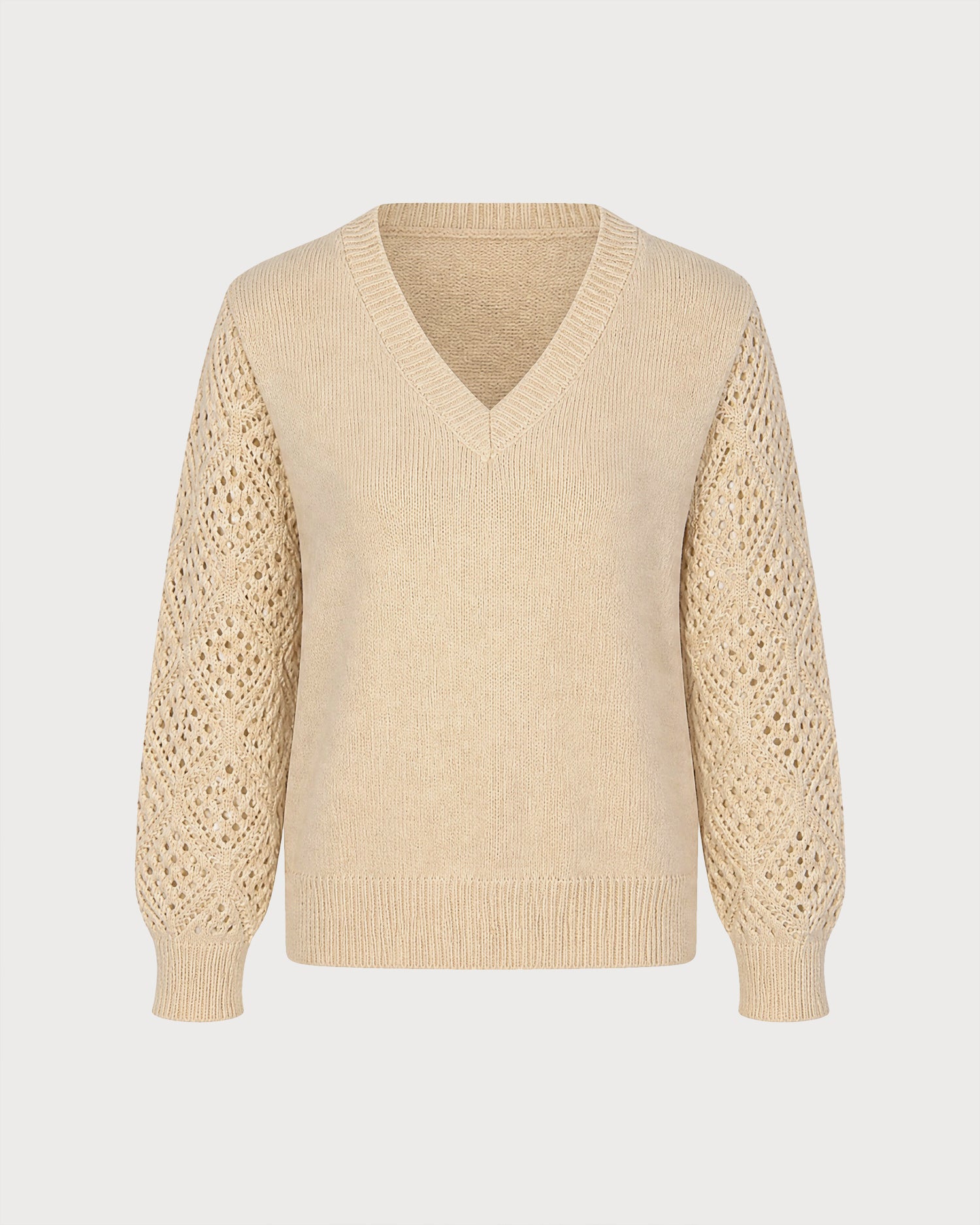Jersey texturizado caqui