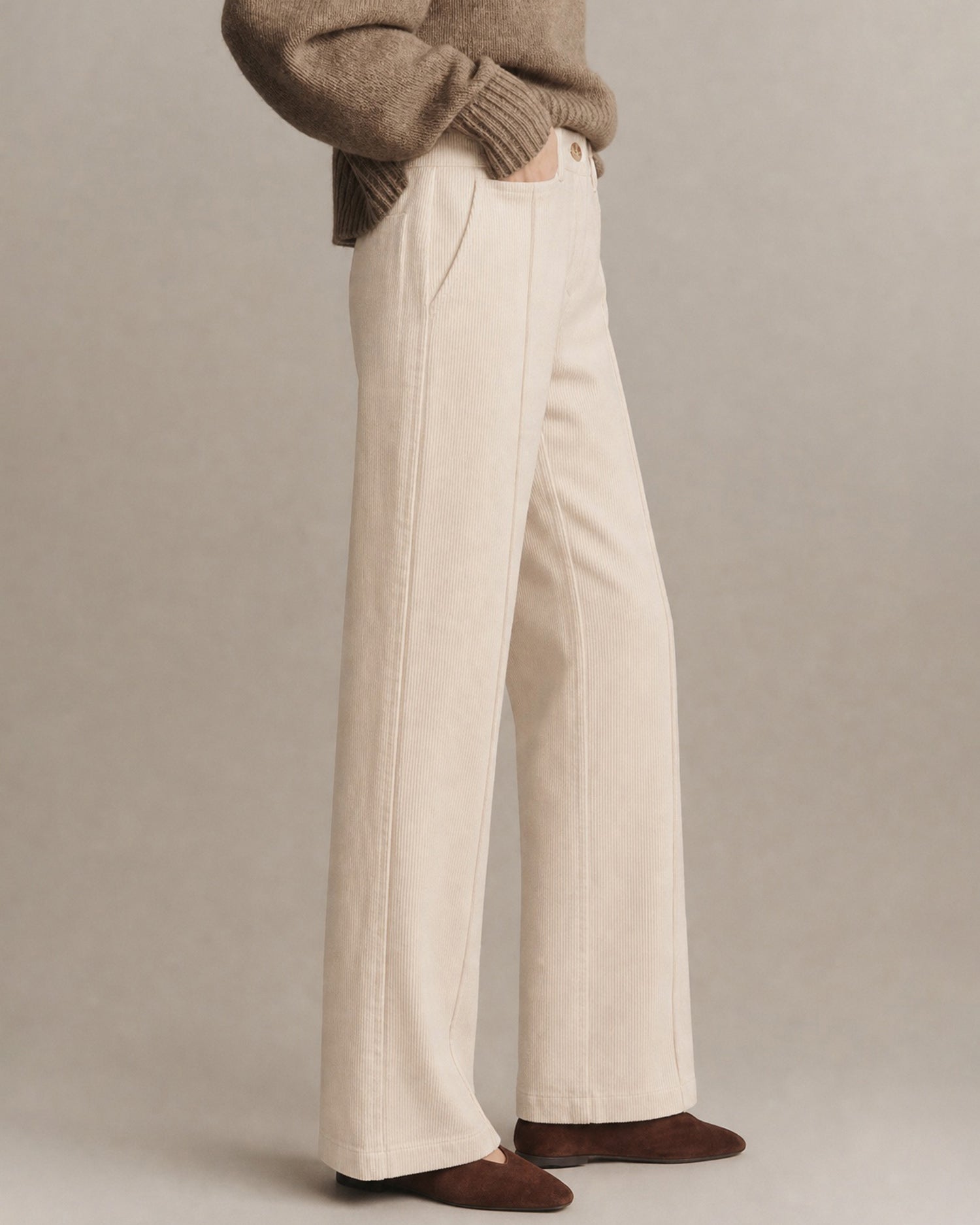 Pantalón albaricoque