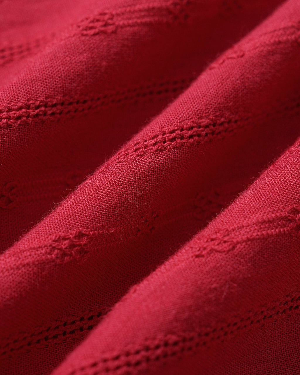 Vestido elegante rojo sin mangas