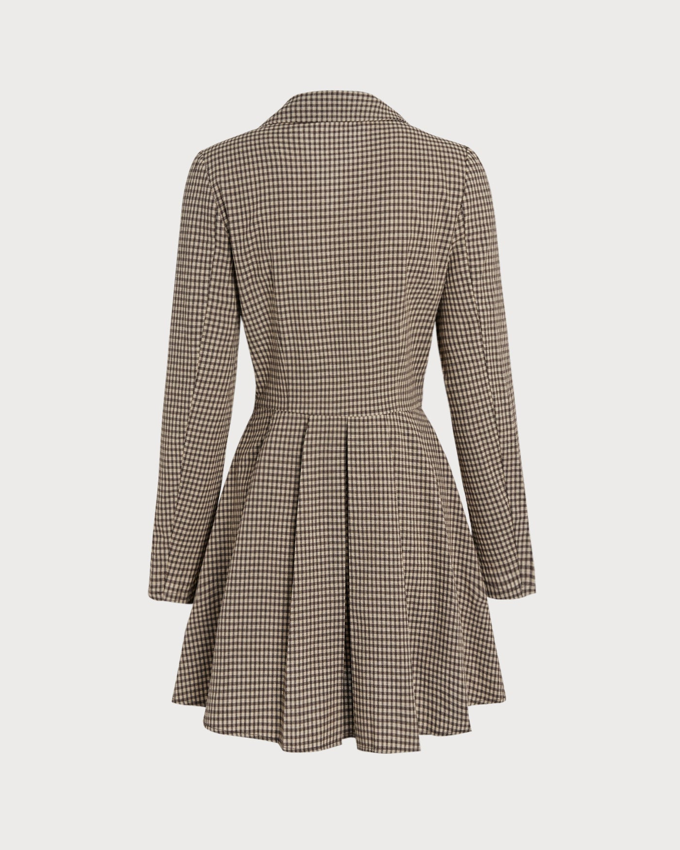 Vestido algodón cuadros