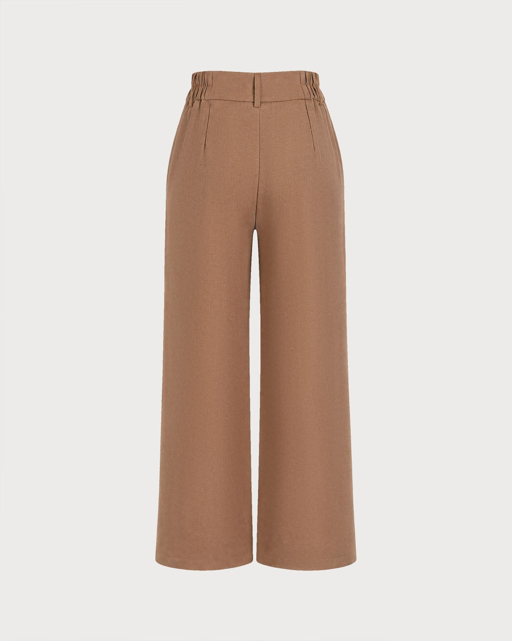 Pantalones rectos con botones y bolsillos