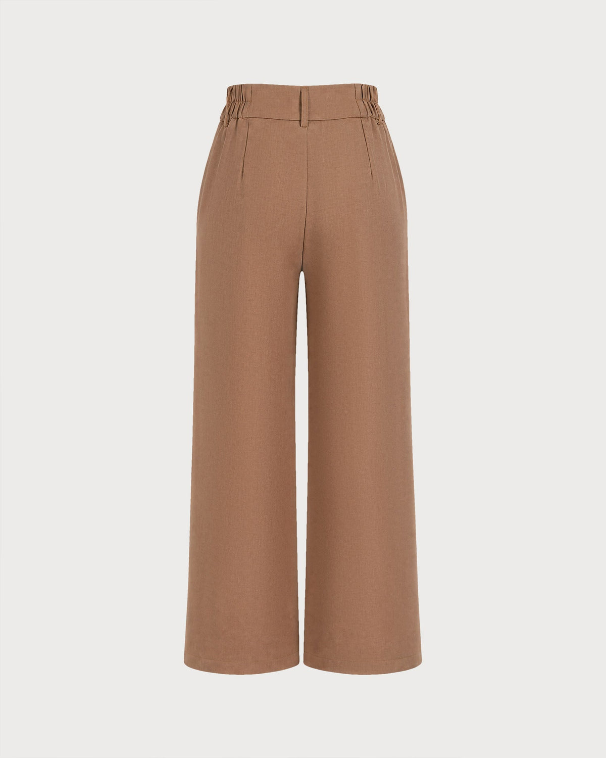 Pantalones rectos con botones y bolsillos