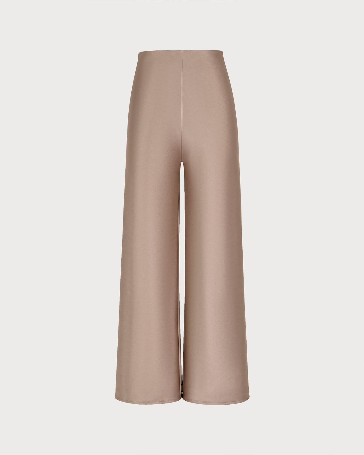Pantalones lisos de corte recto