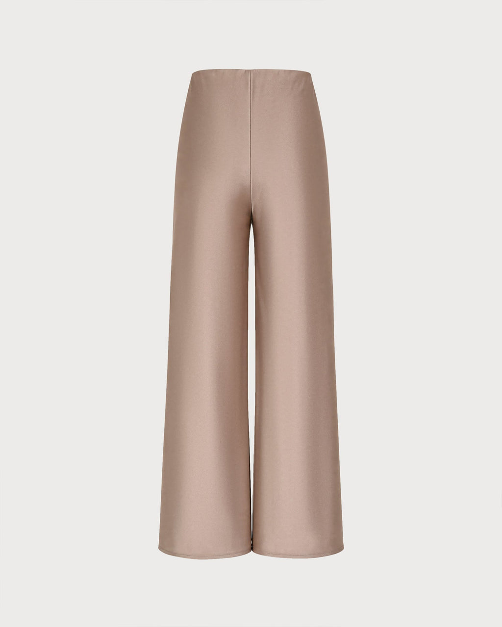 Pantalones lisos de corte recto