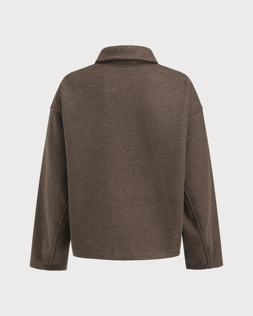 Chaqueta elegante con bolsillos para café