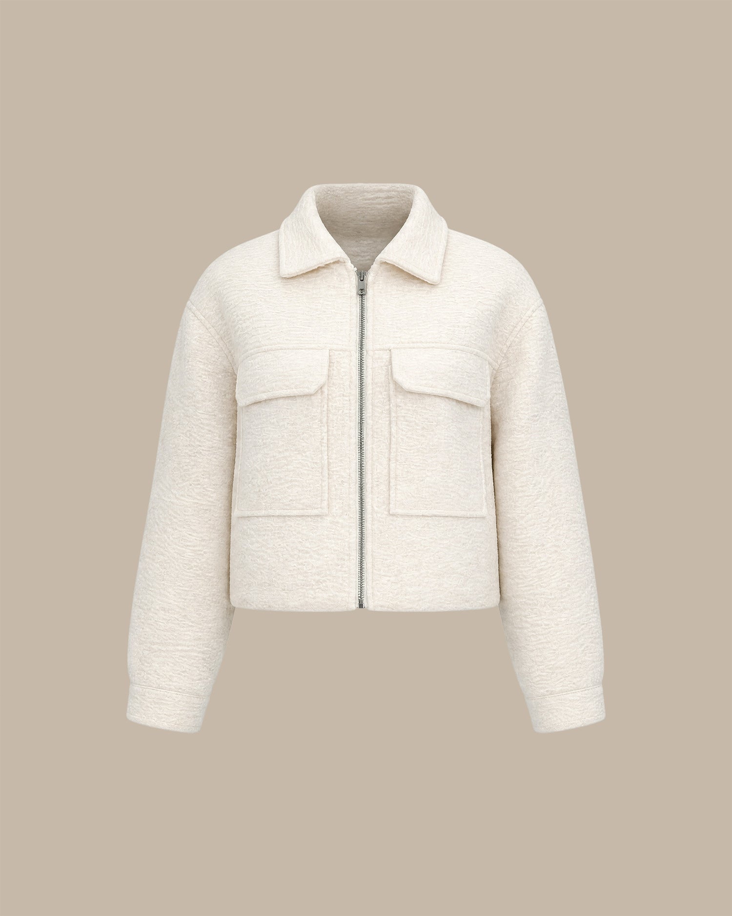 Chaqueta blanco roto